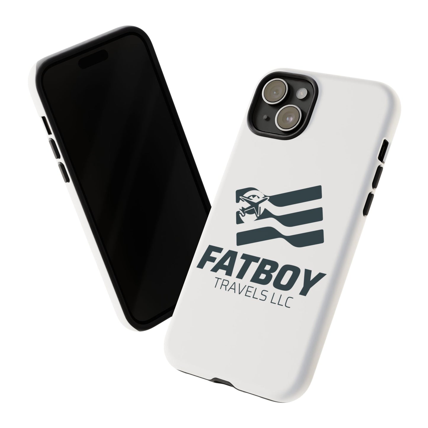 Fatboy Travels Tough Phone Case — Durable Travel-Logo Protective Cover
