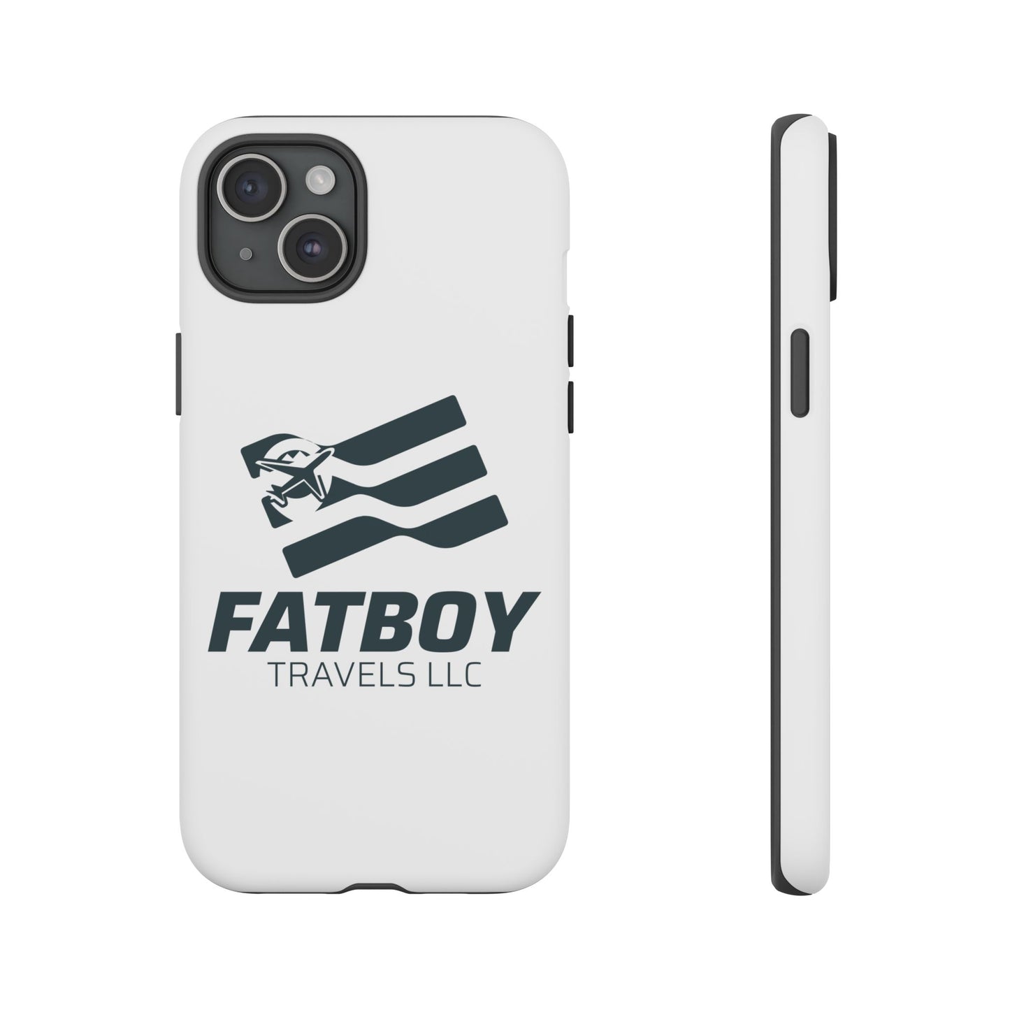 Fatboy Travels Tough Phone Case — Durable Travel-Logo Protective Cover