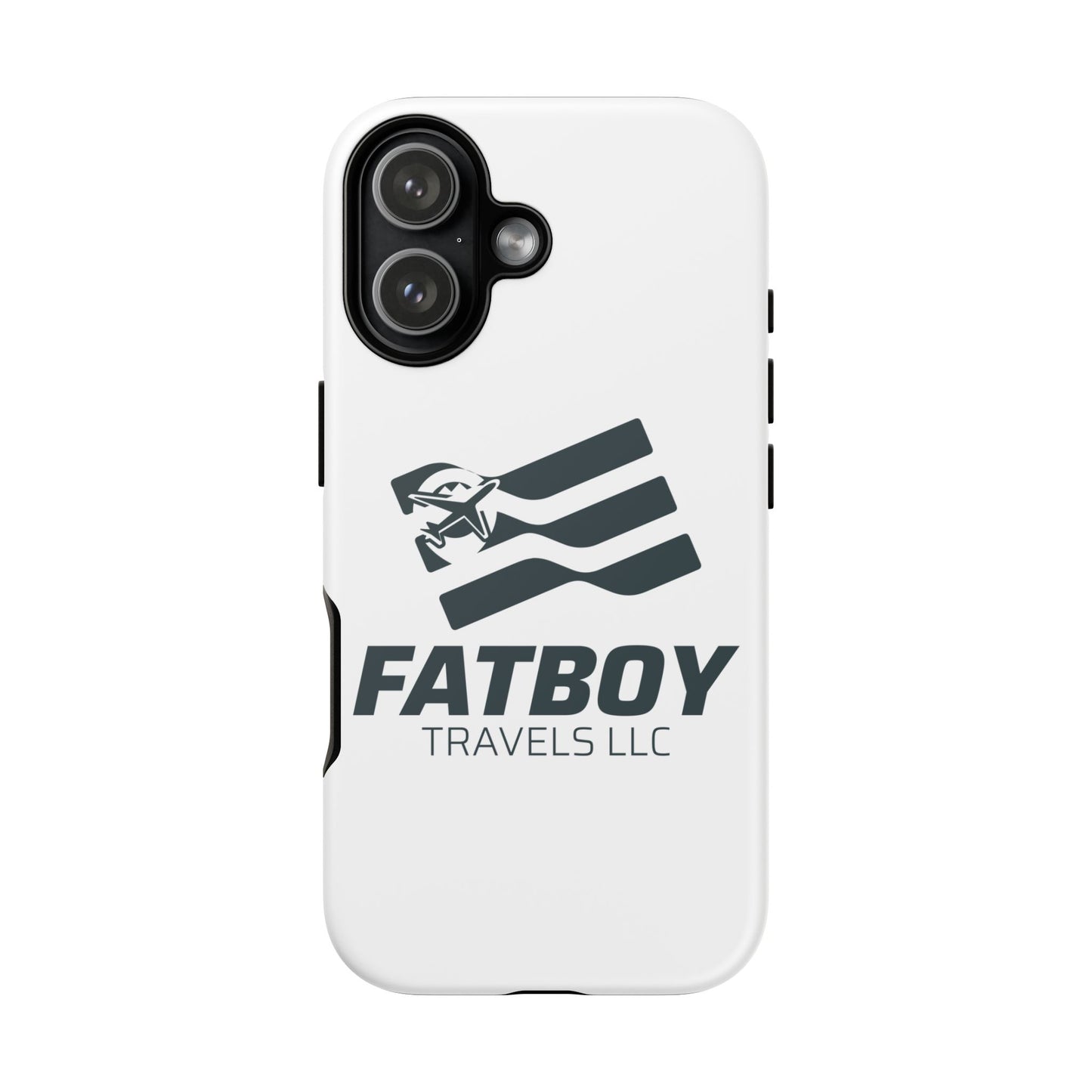Fatboy Travels Tough Phone Case — Durable Travel-Logo Protective Cover