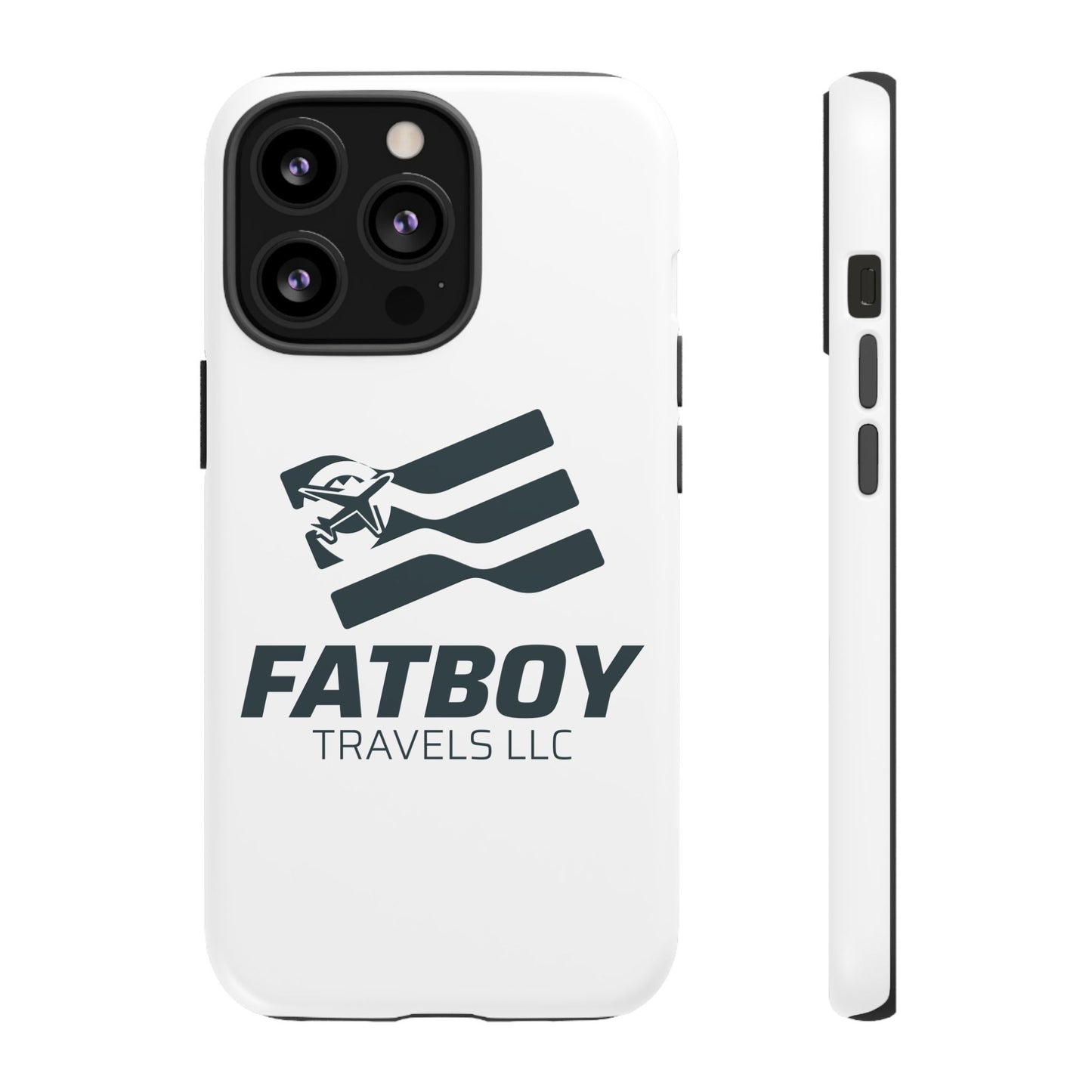 Fatboy Travels Tough Phone Case — Durable Travel-Logo Protective Cover
