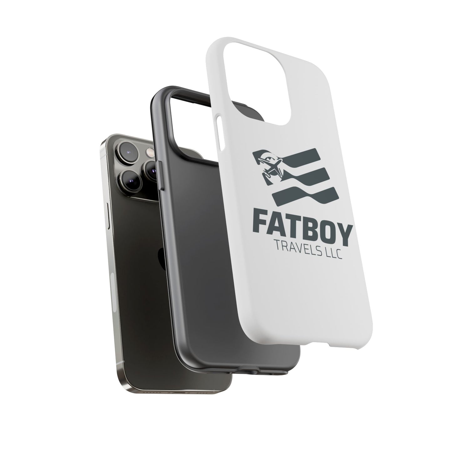 Fatboy Travels Tough Phone Case — Durable Travel-Logo Protective Cover