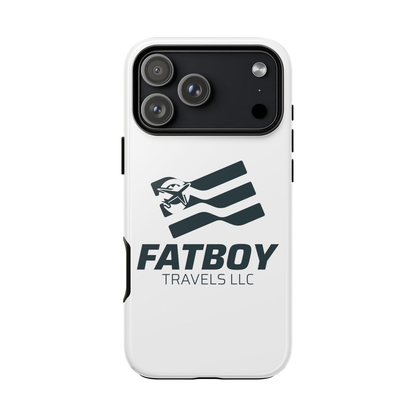 Fatboy Travels Tough Phone Case — Durable Travel-Logo Protective Cover