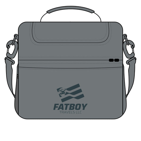 Insulated Cooler Bag – "Fatboy" Travel Lunch Cooler with Shoulder Strap