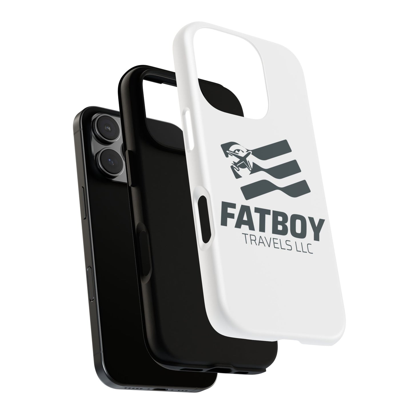 Fatboy Travels Tough Phone Case — Durable Travel-Logo Protective Cover