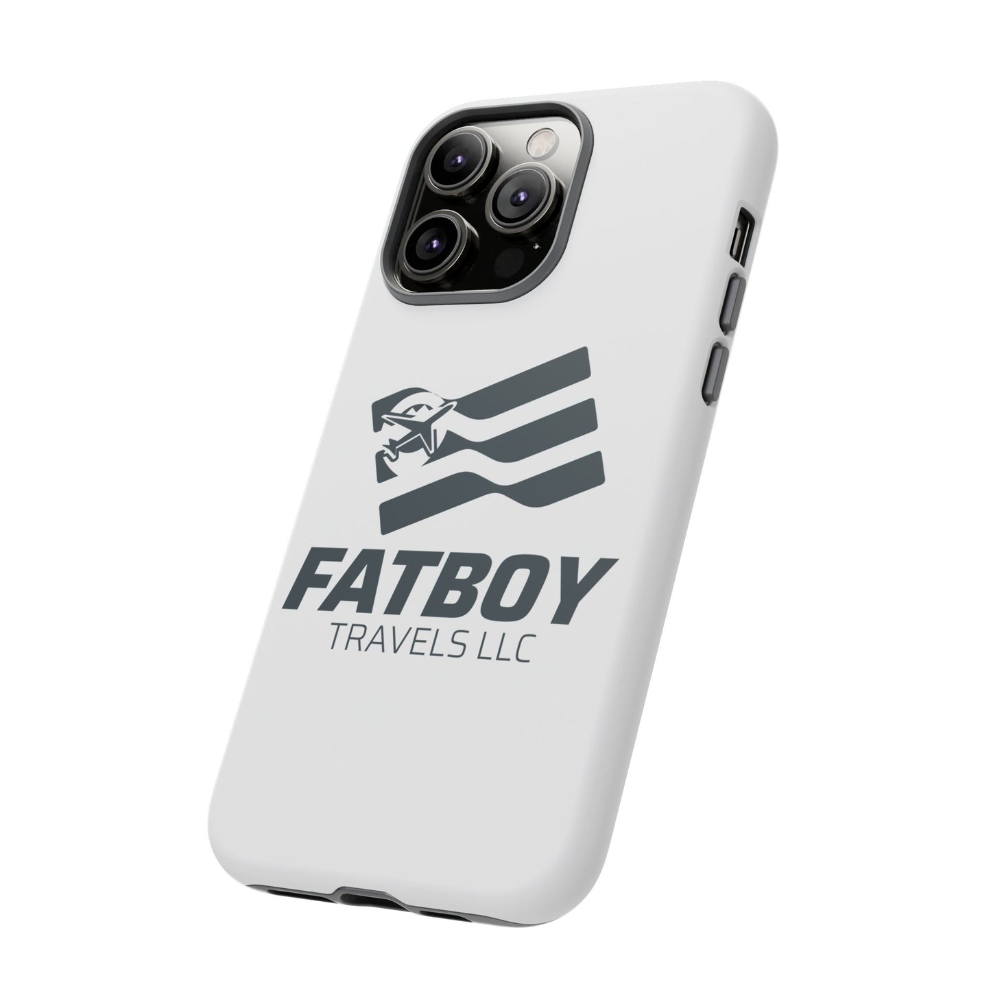 Fatboy Travels Tough Phone Case — Durable Travel-Logo Protective Cover