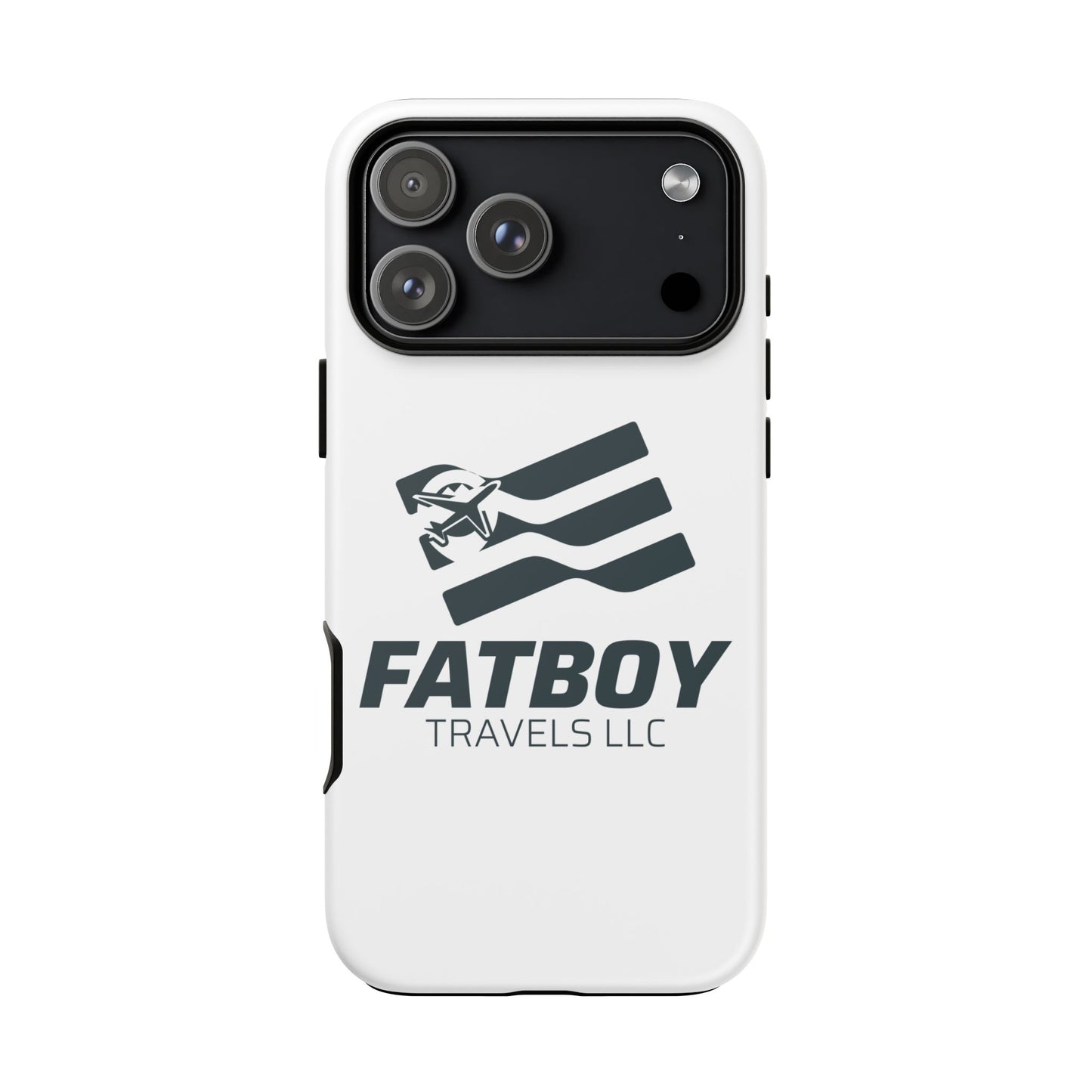 Fatboy Travels Tough Phone Case — Durable Travel-Logo Protective Cover