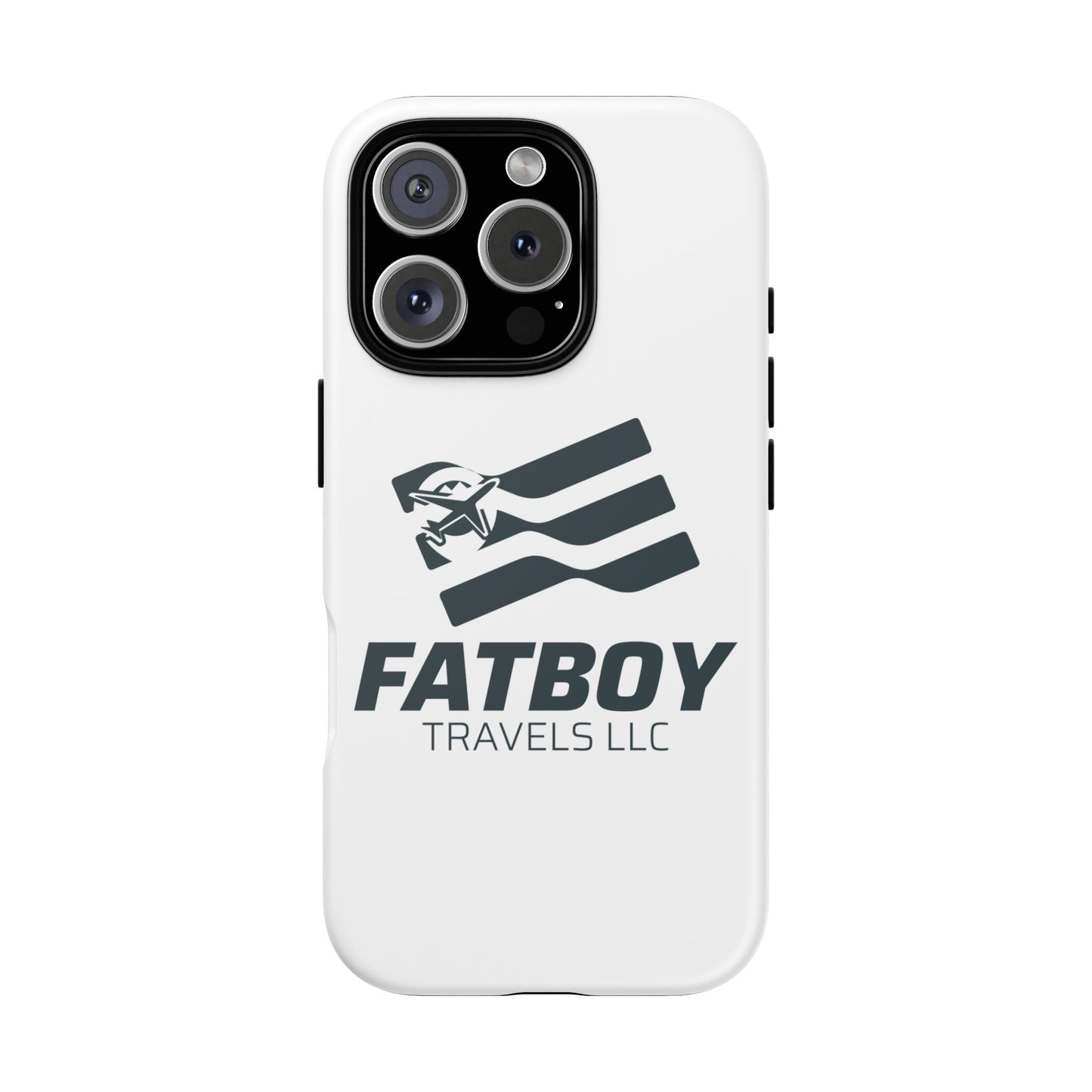 Fatboy Travels Tough Phone Case — Durable Travel-Logo Protective Cover