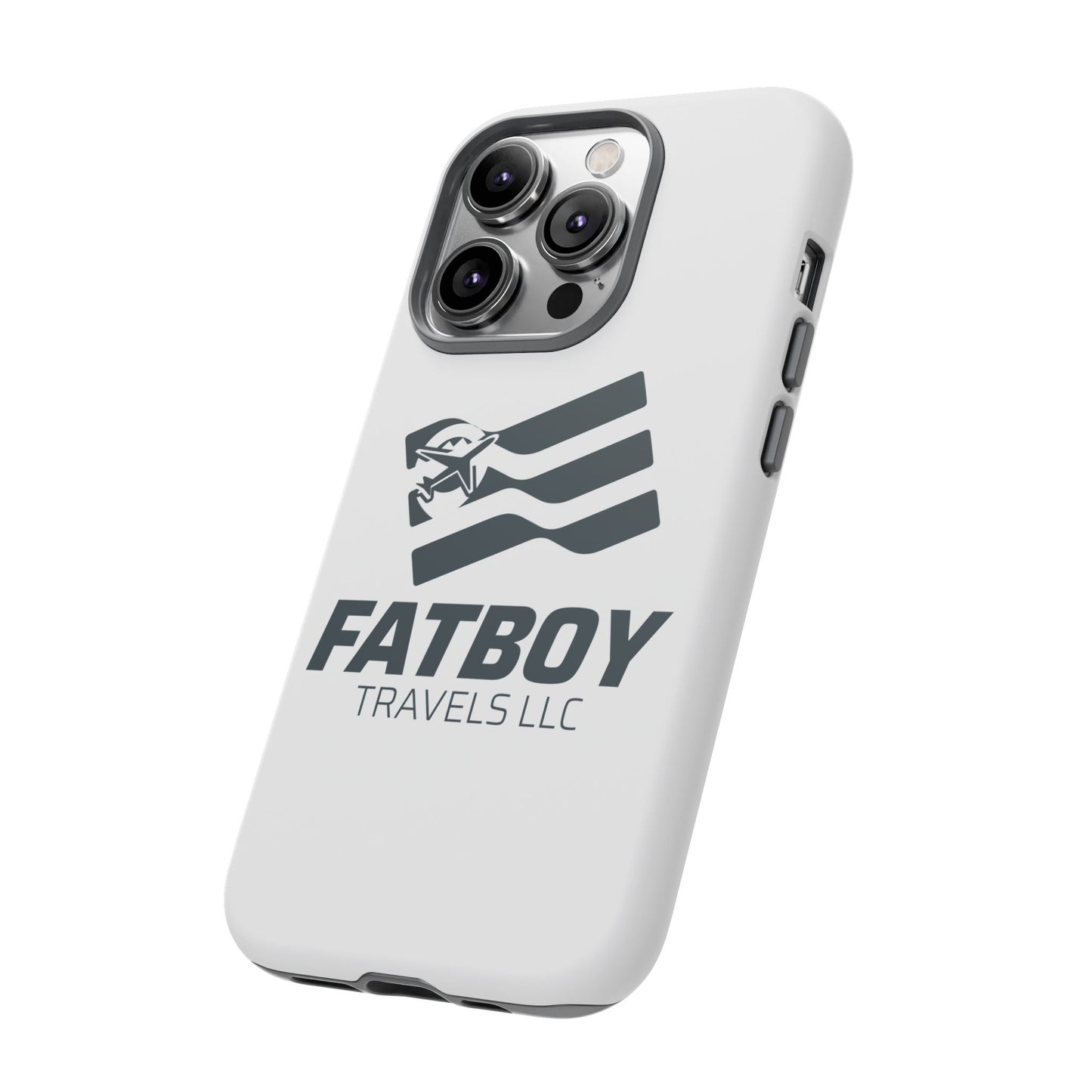 Fatboy Travels Tough Phone Case — Durable Travel-Logo Protective Cover