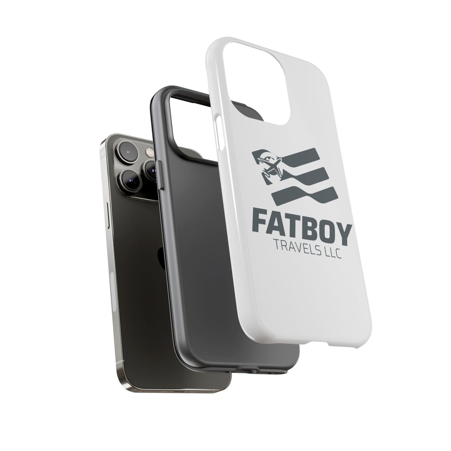 Fatboy Travels Tough Phone Case — Durable Travel-Logo Protective Cover