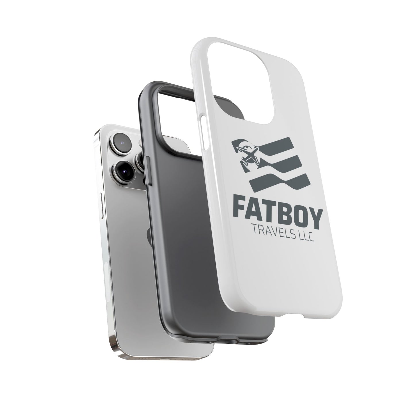 Fatboy Travels Tough Phone Case — Durable Travel-Logo Protective Cover