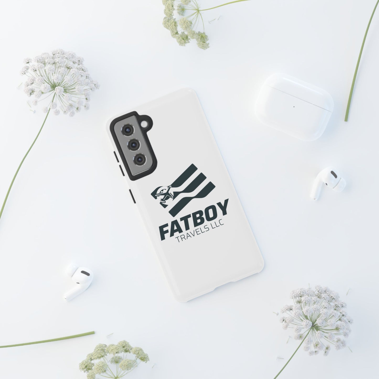 FatBoy Travels Samsung Galaxies Tough Phone Cases — Durable Travel Phone Cover