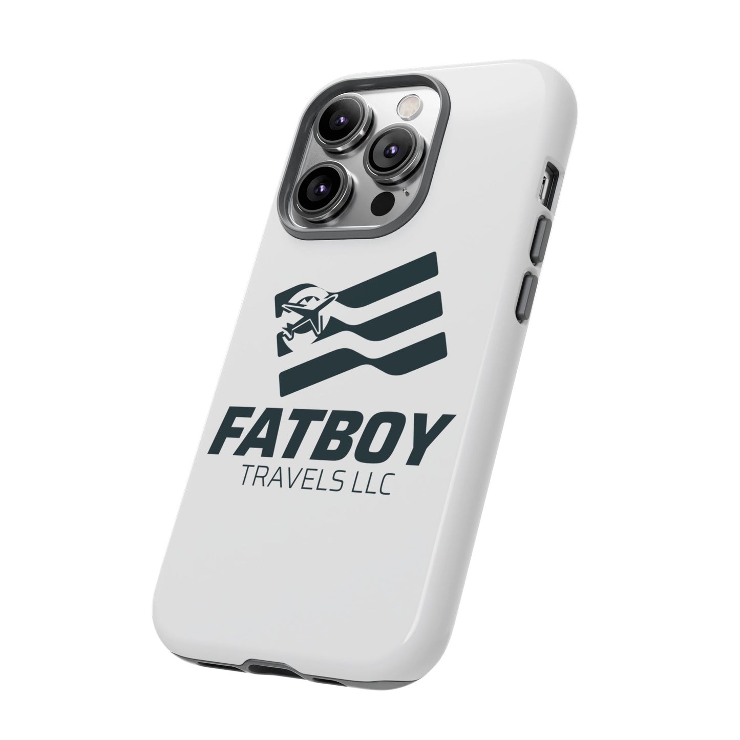 Fatboy Travels Tough Phone Case — Durable Travel-Logo Protective Cover