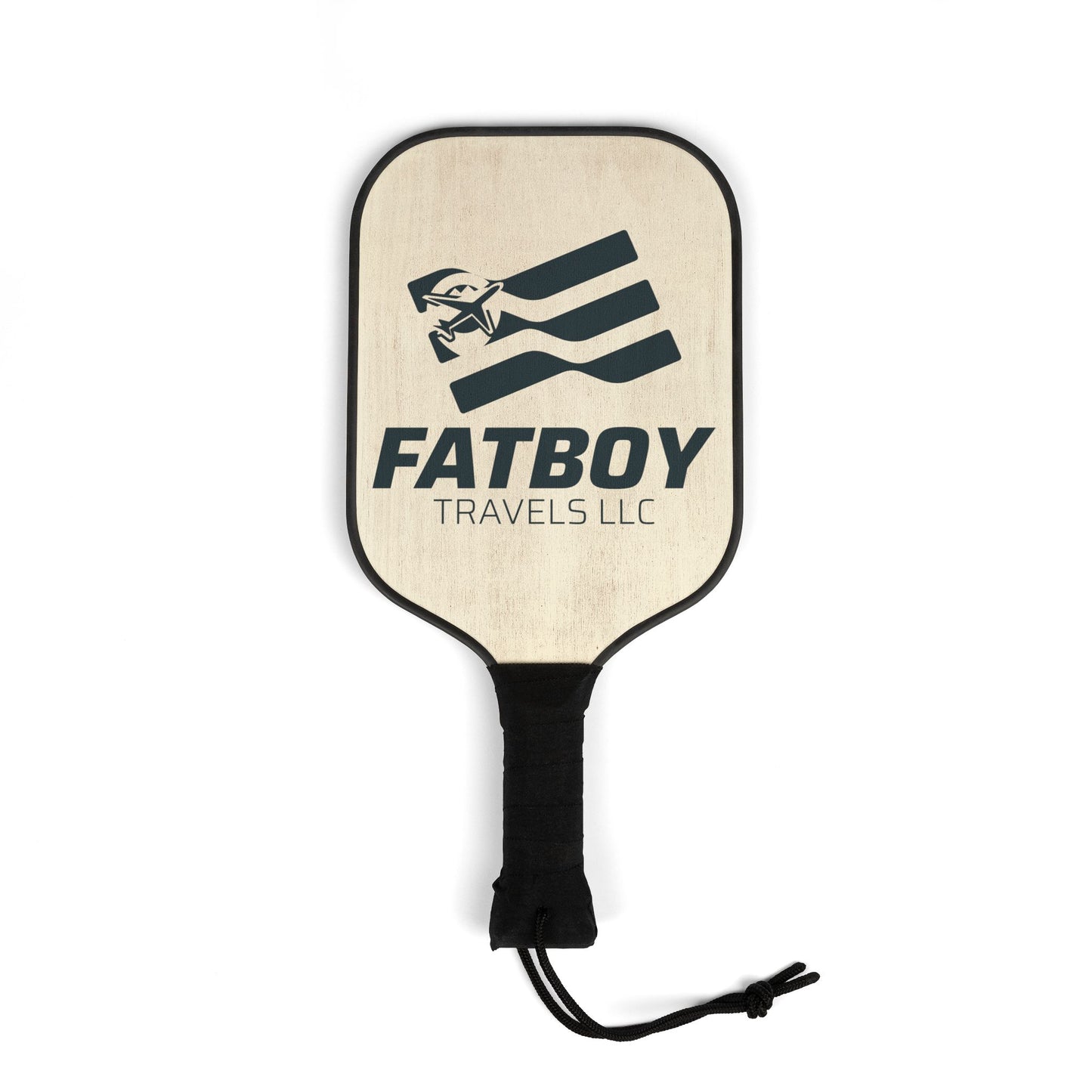 Pickleball Paddle Set — Fatboy Logo Pickleball Kit with 2 Paddles & Balls
