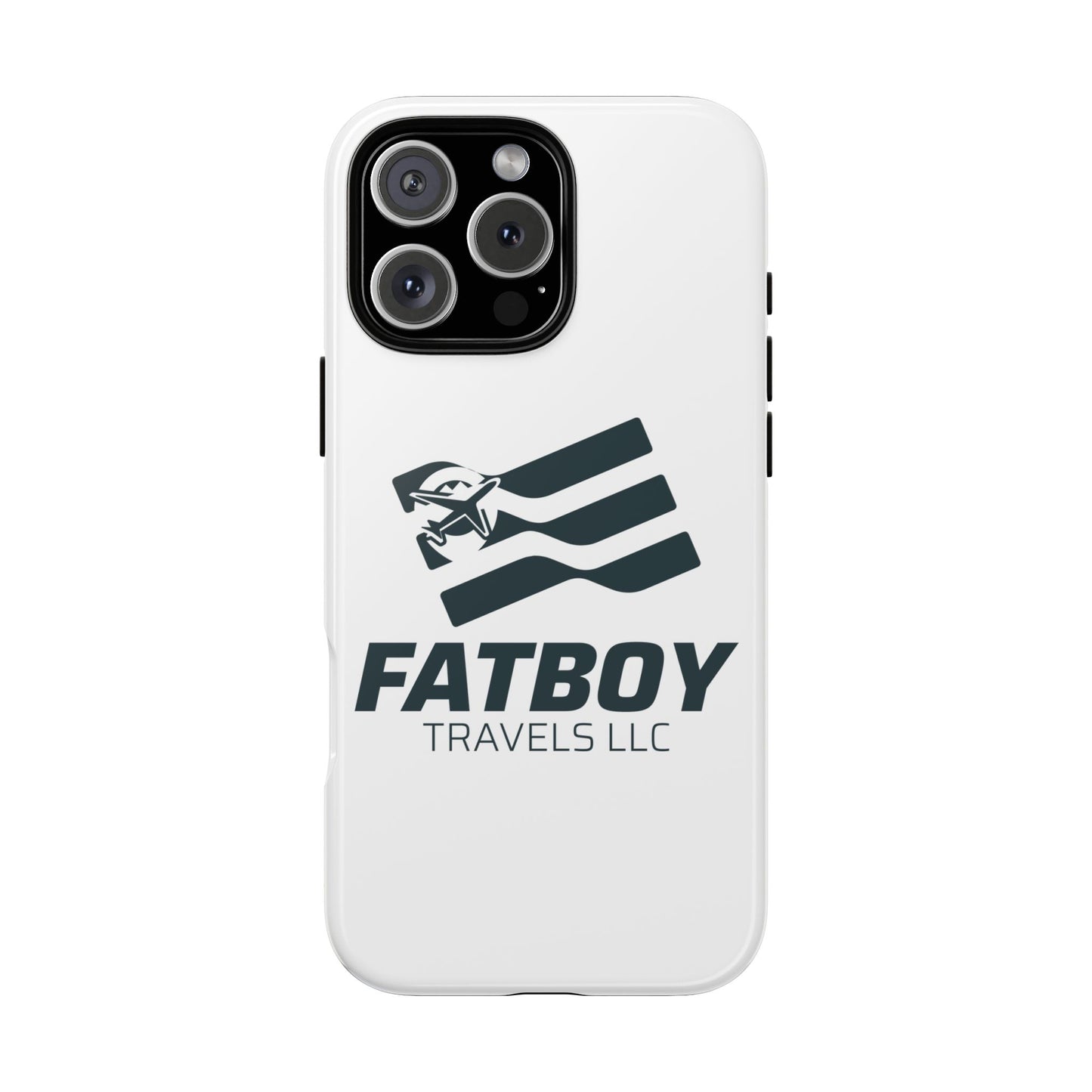 Fatboy Travels Tough Phone Case — Durable Travel-Logo Protective Cover