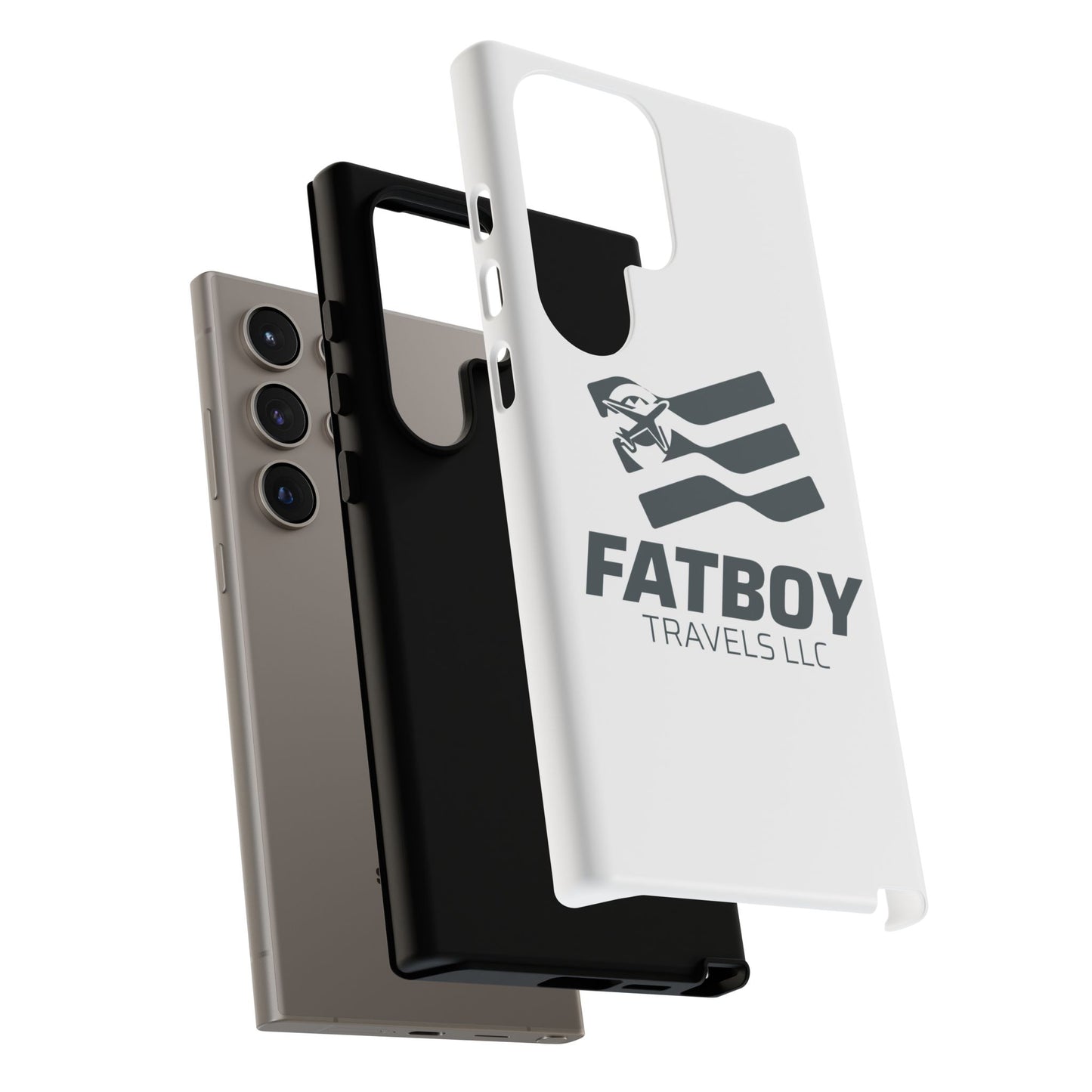 FatBoy Travels Samsung Galaxies Tough Phone Cases — Durable Travel Phone Cover