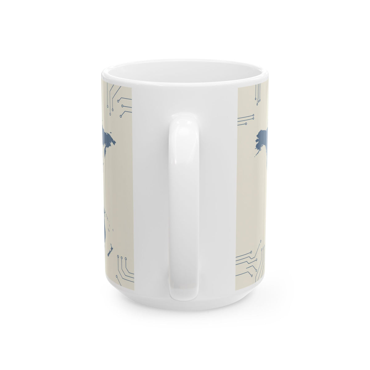 Fatboy Travels — World Map Ceramic Mug