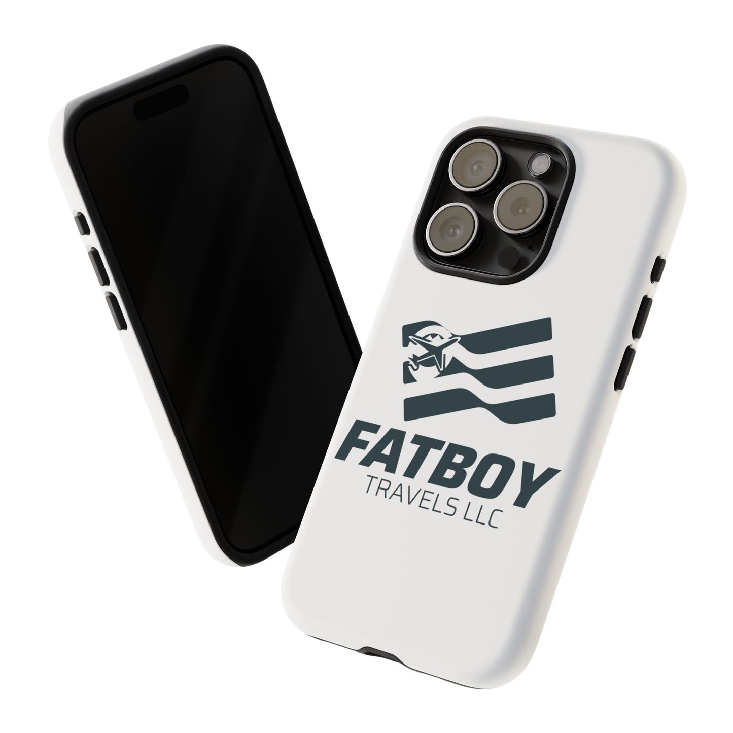 Fatboy Travels Tough Phone Case — Durable Travel-Logo Protective Cover