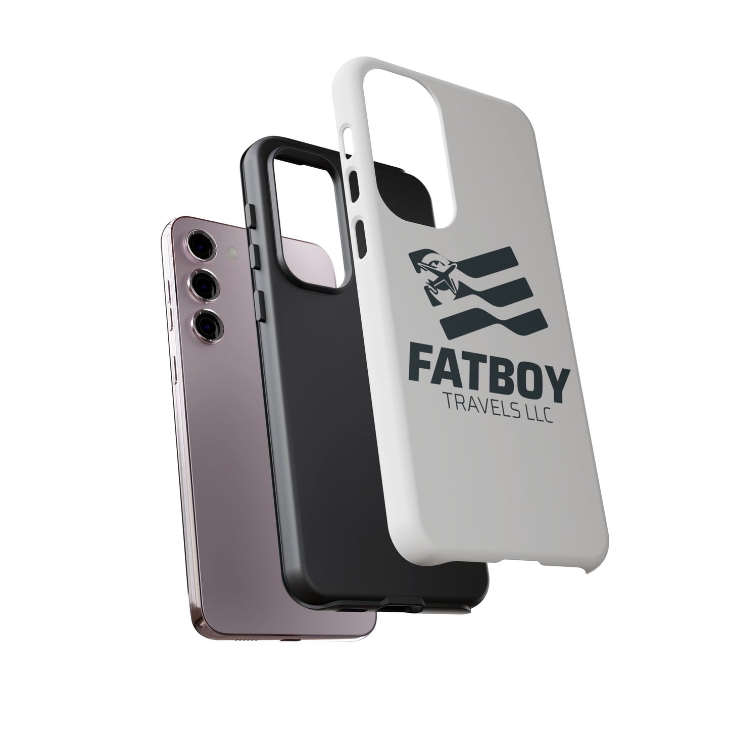 FatBoy Travels Samsung Galaxies Tough Phone Cases — Durable Travel Phone Cover