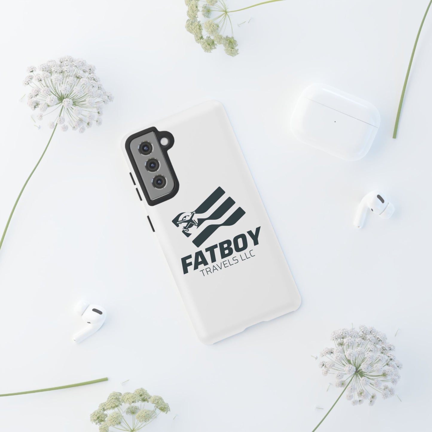 FatBoy Travels Samsung Galaxies Tough Phone Cases — Durable Travel Phone Cover