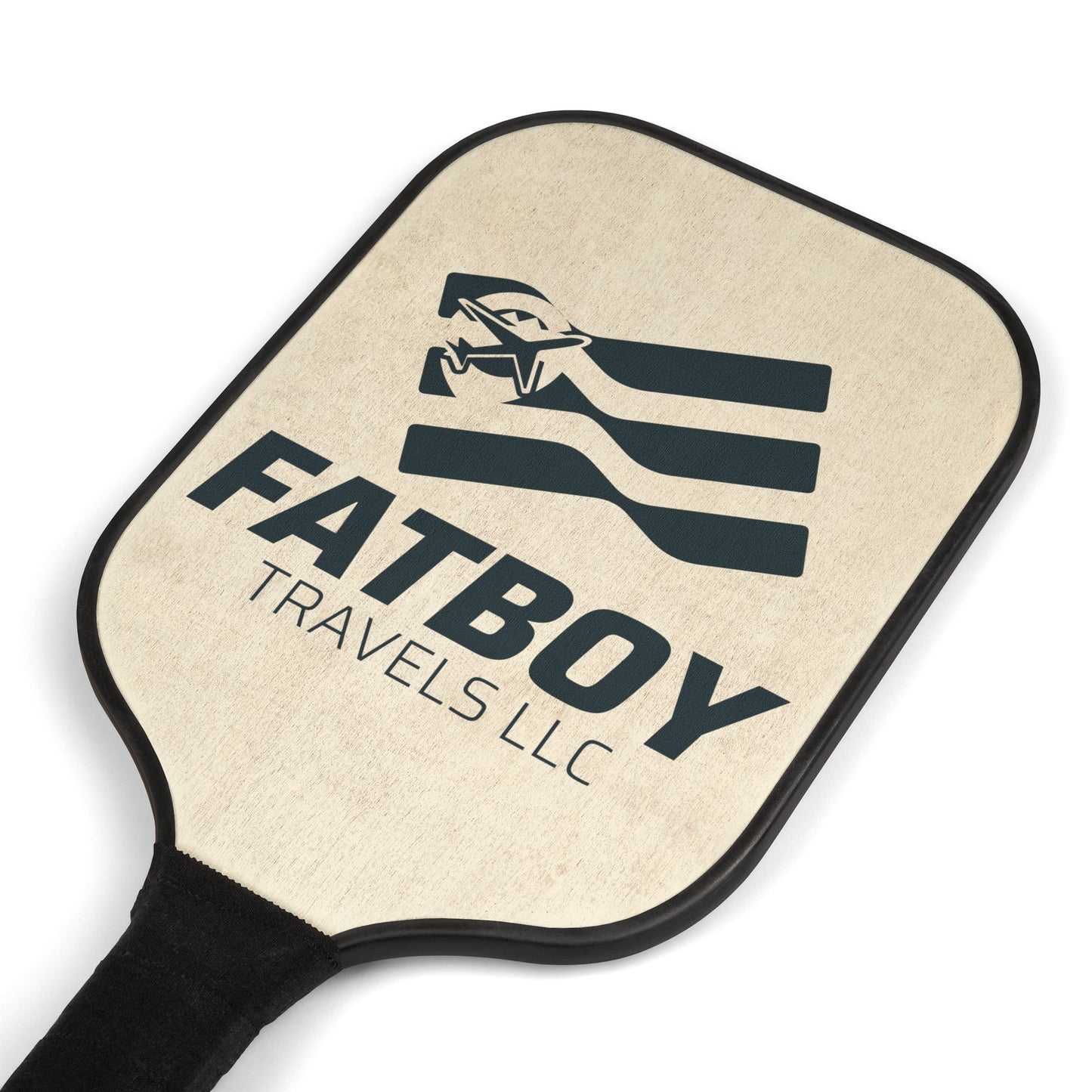 Pickleball Paddle Set — Fatboy Logo Pickleball Kit with 2 Paddles & Balls