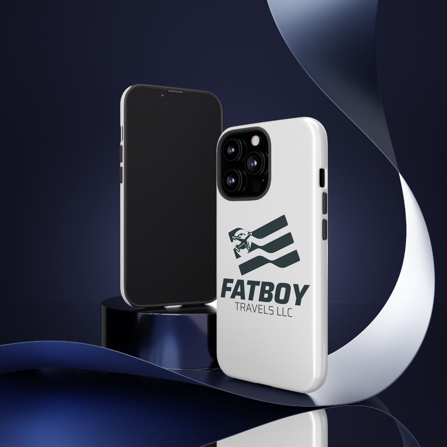 Fatboy Travels Tough Phone Case — Durable Travel-Logo Protective Cover