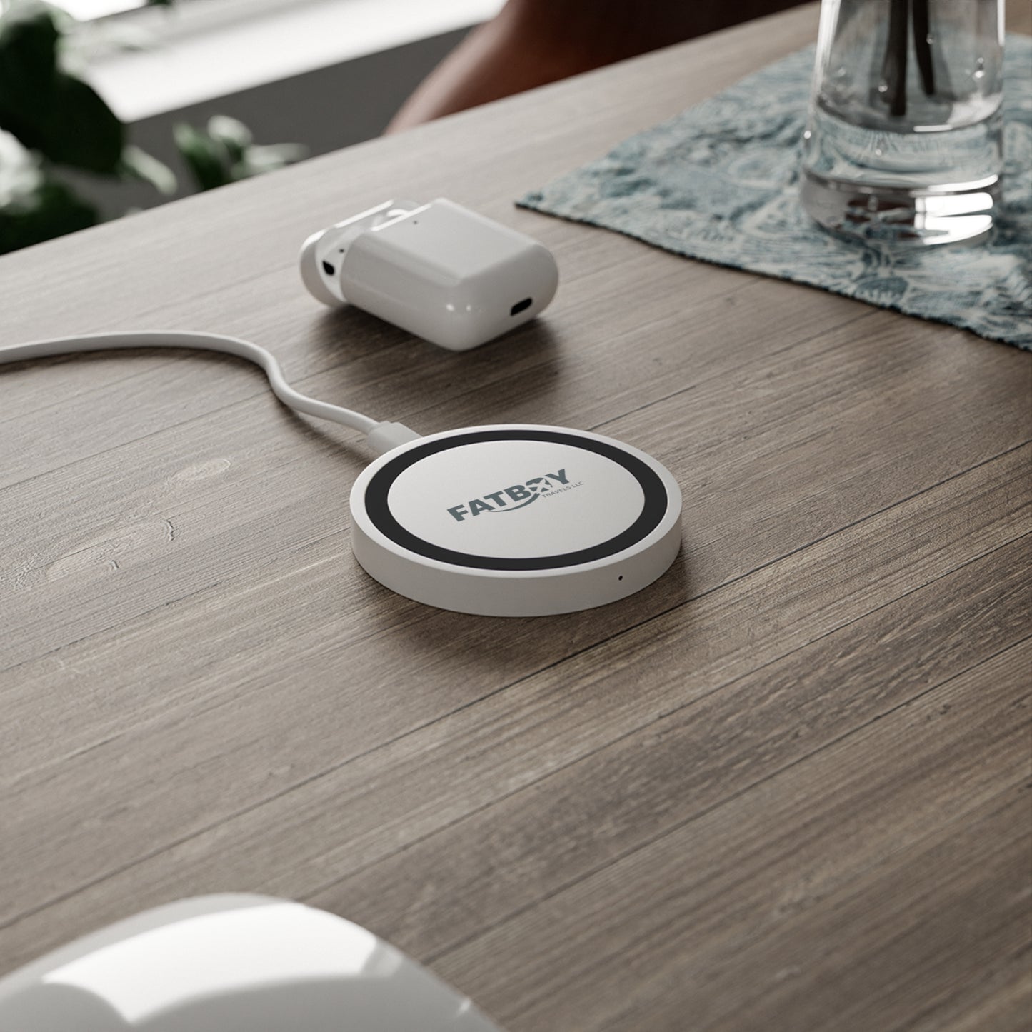Wireless Charging Pad — FATBOY Travels Branded Qi Charger