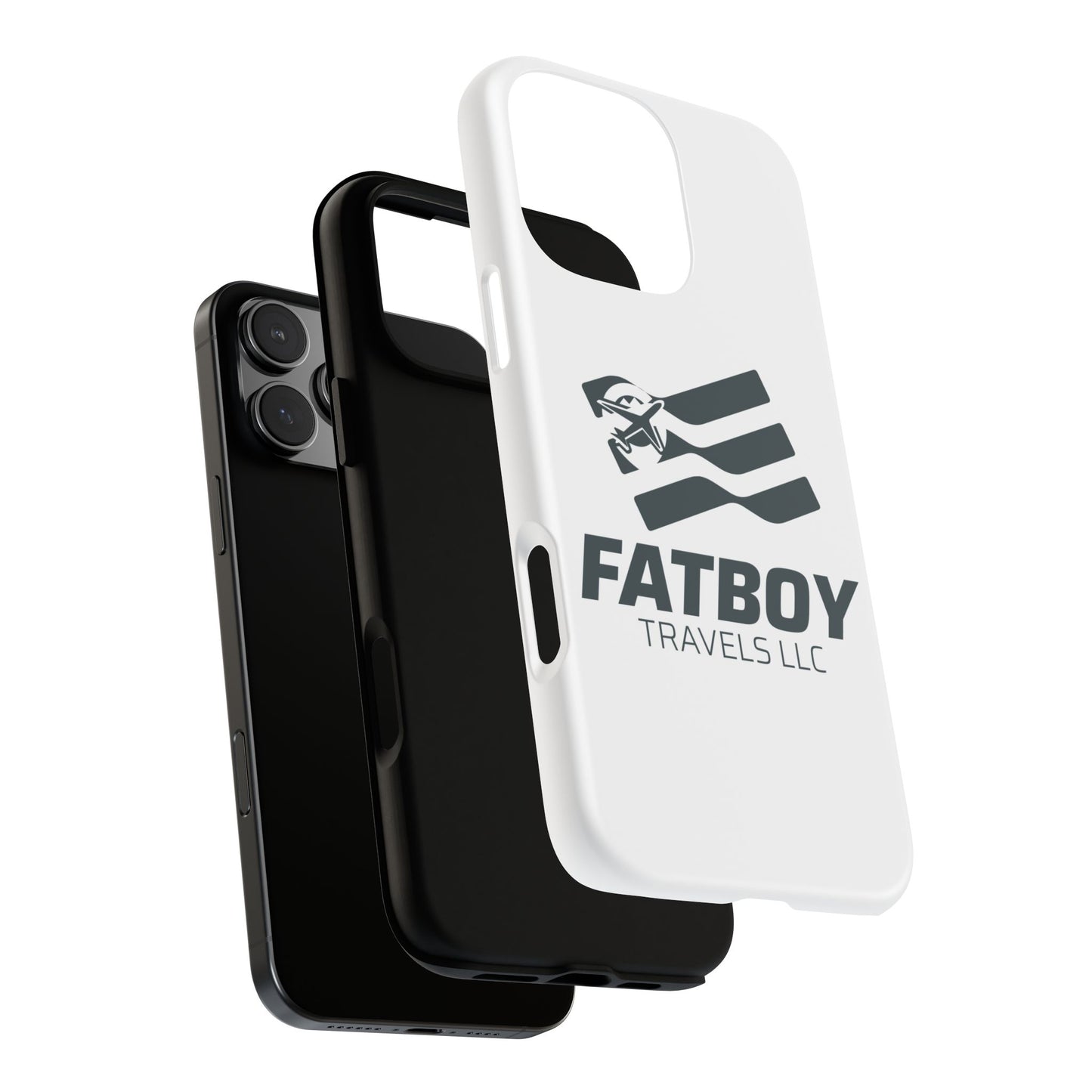 Fatboy Travels Tough Phone Case — Durable Travel-Logo Protective Cover