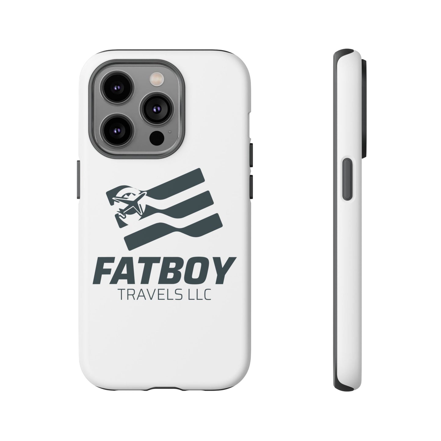 Fatboy Travels Tough Phone Case — Durable Travel-Logo Protective Cover