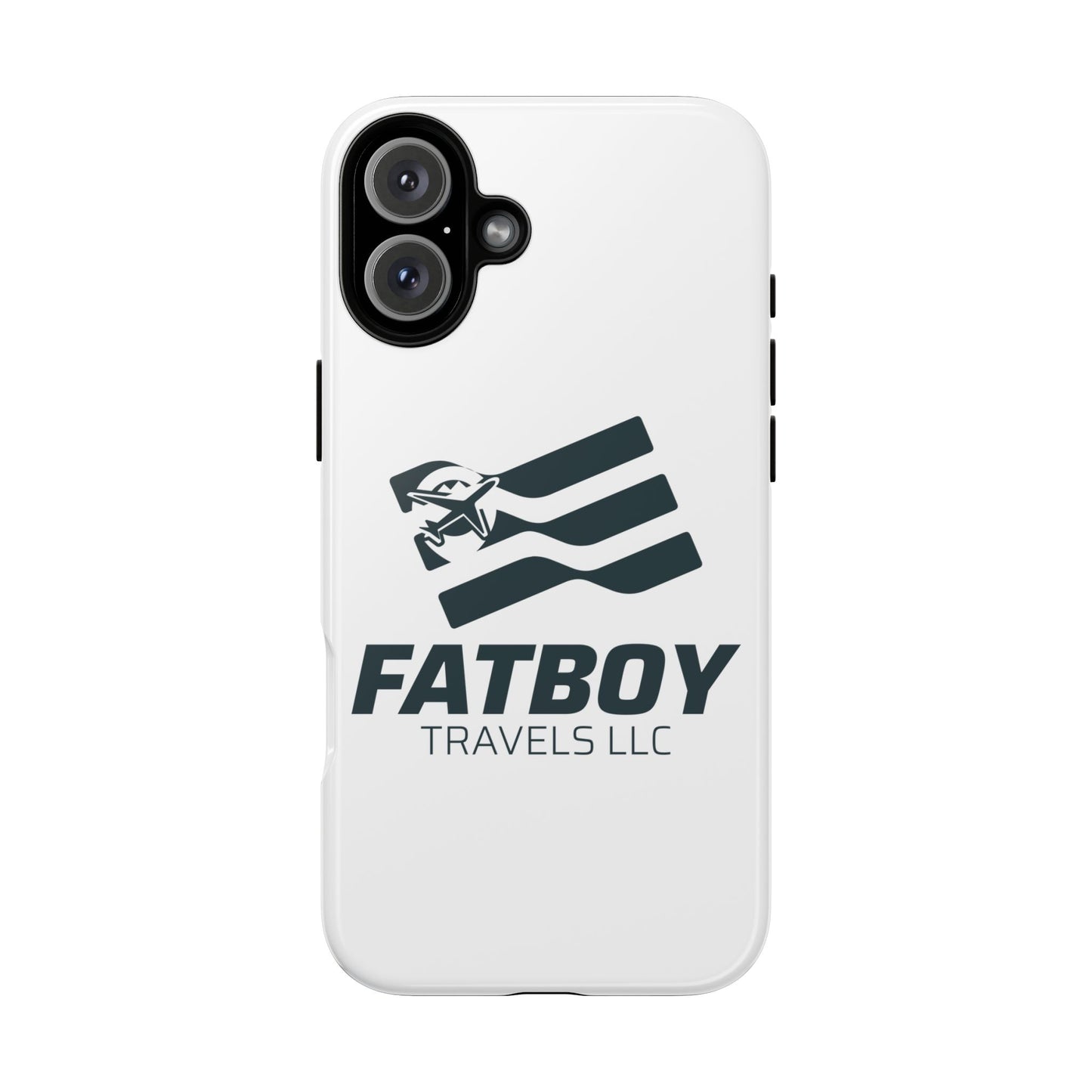 Fatboy Travels Tough Phone Case — Durable Travel-Logo Protective Cover