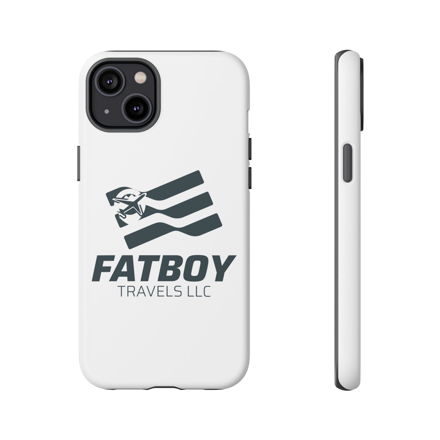Fatboy Travels Tough Phone Case — Durable Travel-Logo Protective Cover