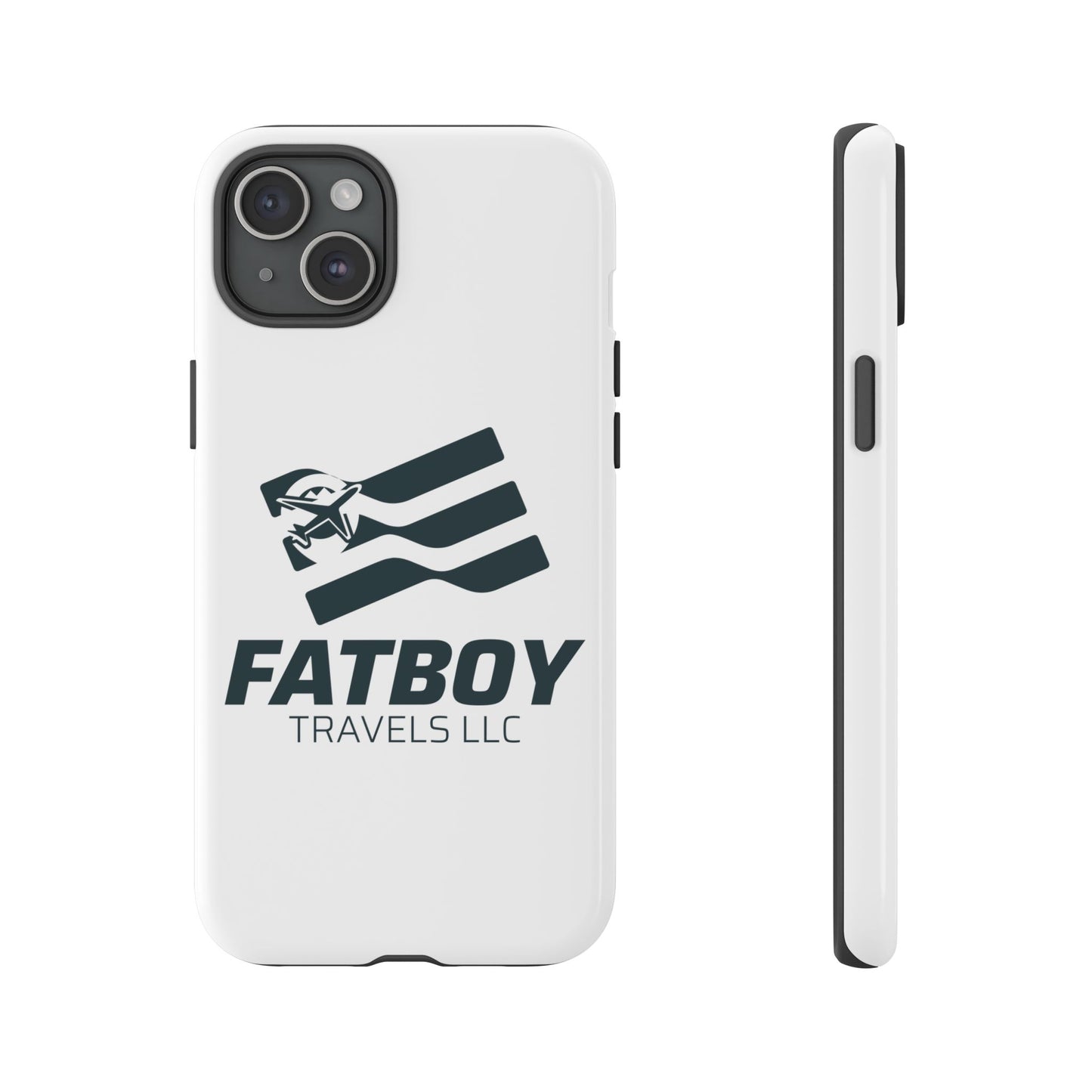 Fatboy Travels Tough Phone Case — Durable Travel-Logo Protective Cover