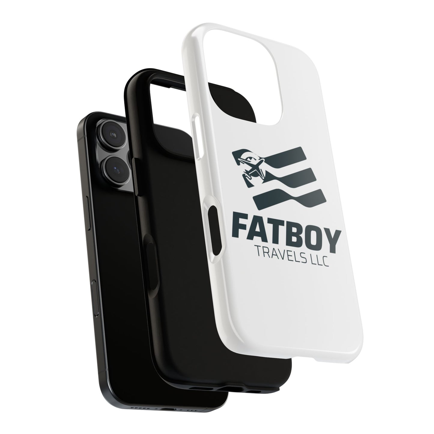 Fatboy Travels Tough Phone Case — Durable Travel-Logo Protective Cover