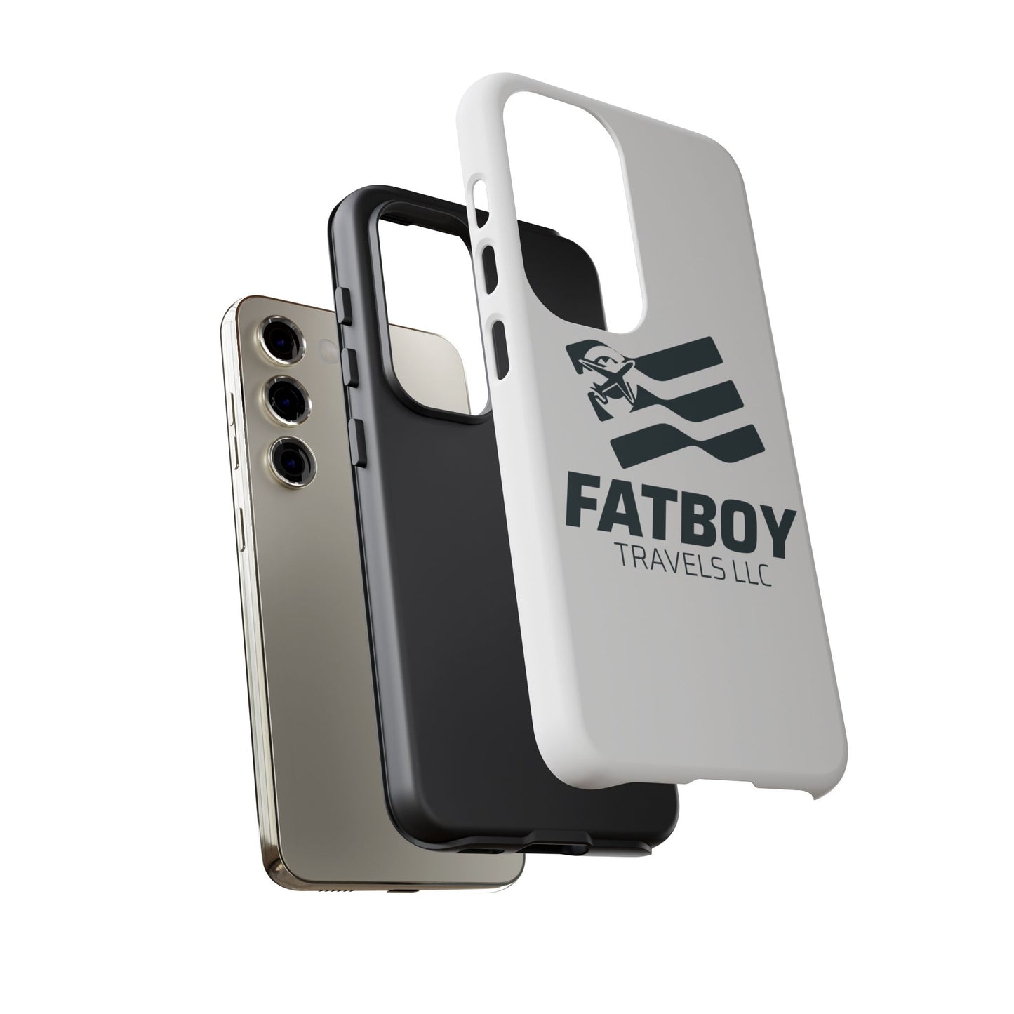 FatBoy Travels Samsung Galaxies Tough Phone Cases — Durable Travel Phone Cover