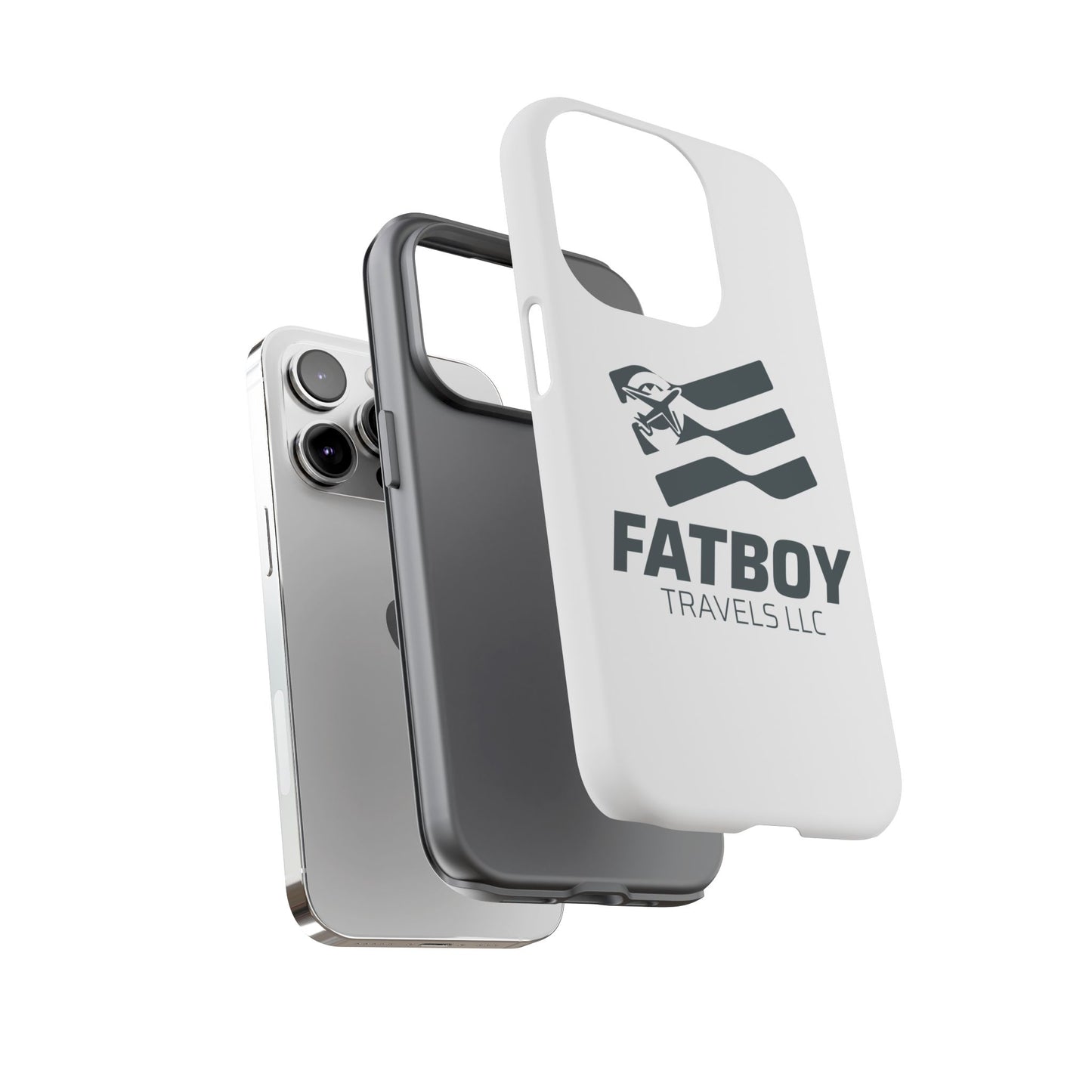 Fatboy Travels Tough Phone Case — Durable Travel-Logo Protective Cover
