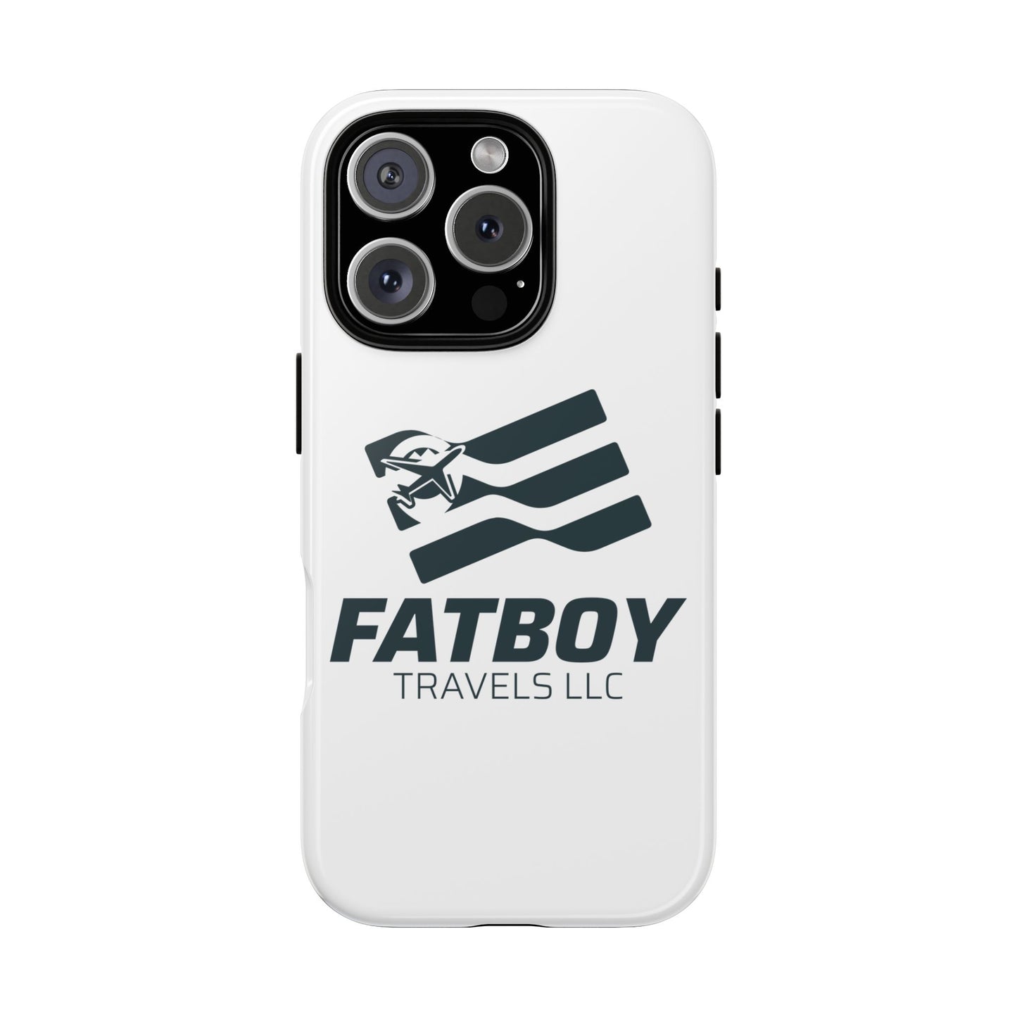 Fatboy Travels Tough Phone Case — Durable Travel-Logo Protective Cover