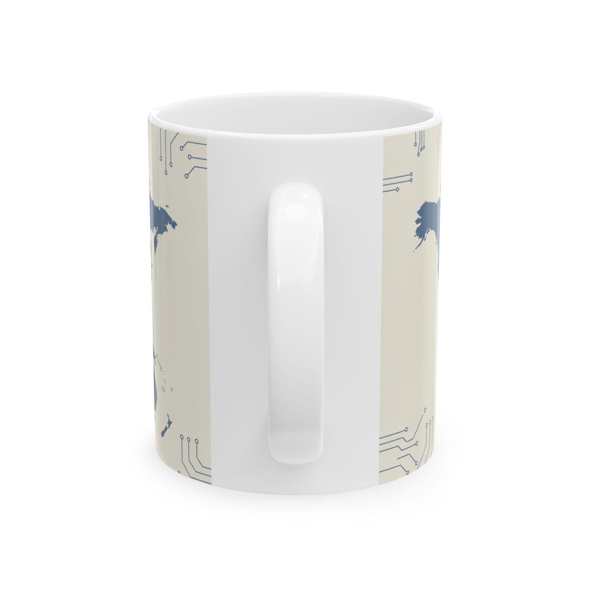 Fatboy Travels — World Map Ceramic Mug