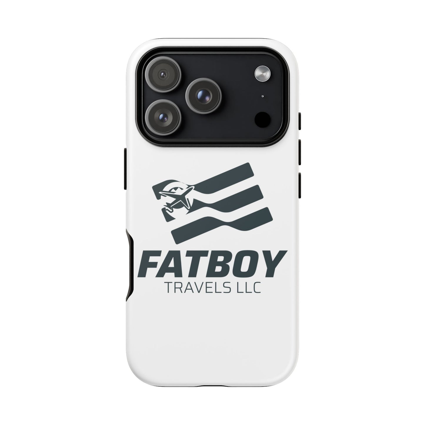 Fatboy Travels Tough Phone Case — Durable Travel-Logo Protective Cover