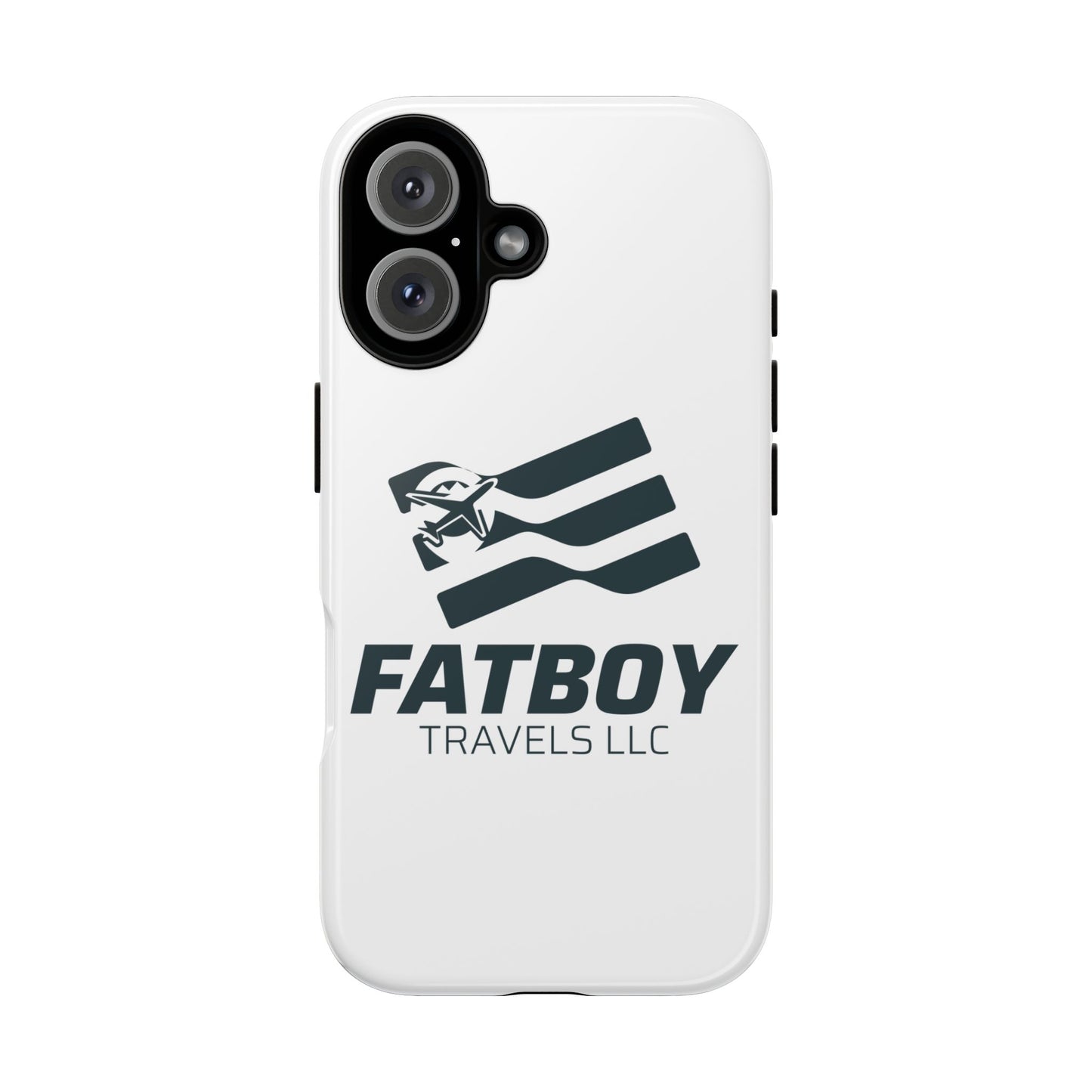 Fatboy Travels Tough Phone Case — Durable Travel-Logo Protective Cover
