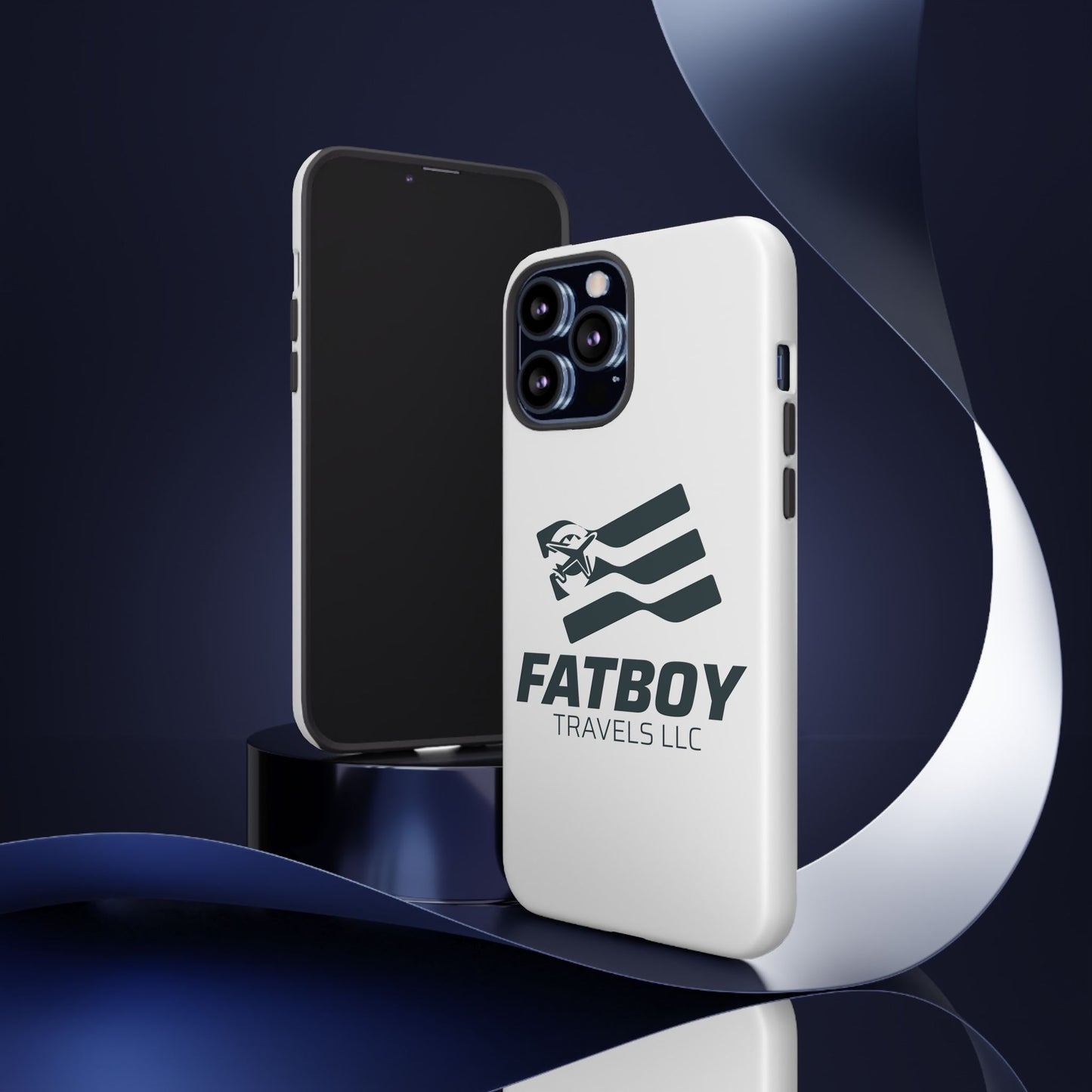 Fatboy Travels Tough Phone Case — Durable Travel-Logo Protective Cover