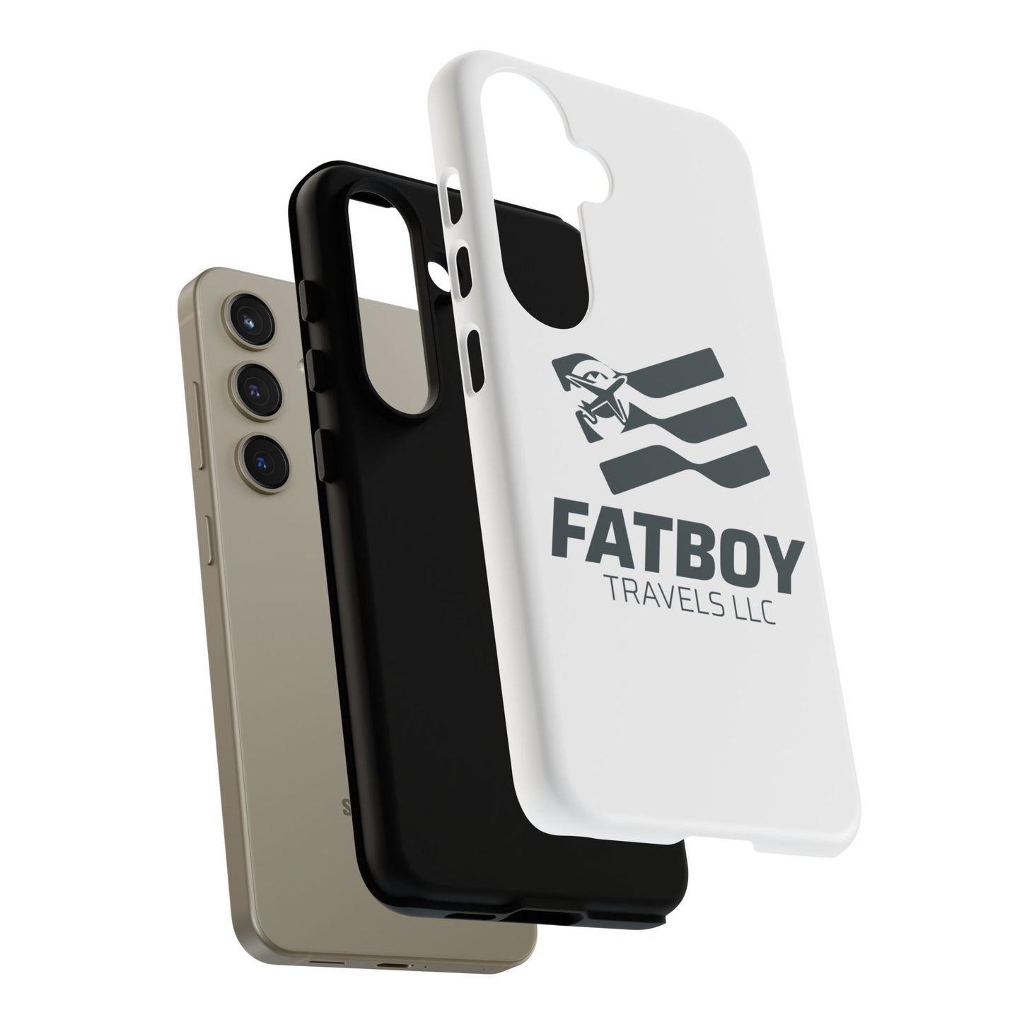 FatBoy Travels Samsung Galaxies Tough Phone Cases — Durable Travel Phone Cover