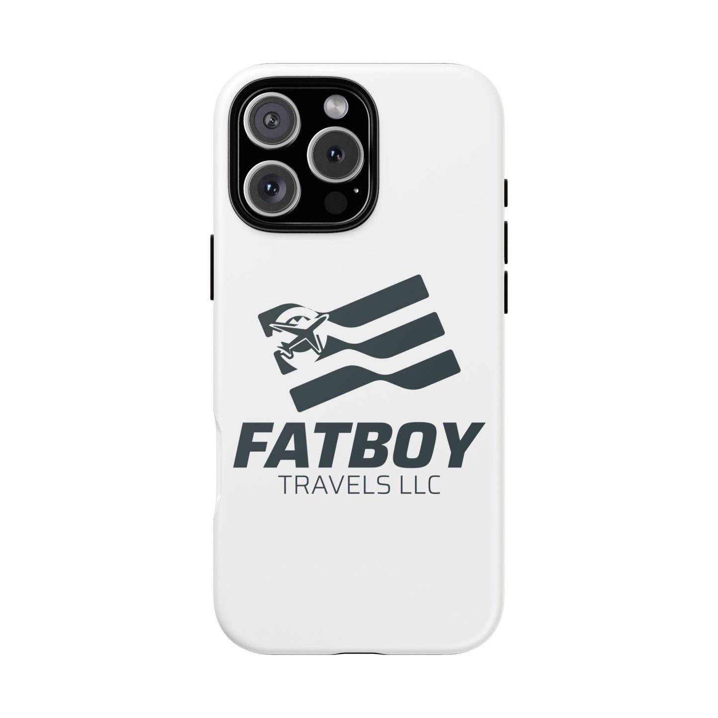 Fatboy Travels Tough Phone Case — Durable Travel-Logo Protective Cover