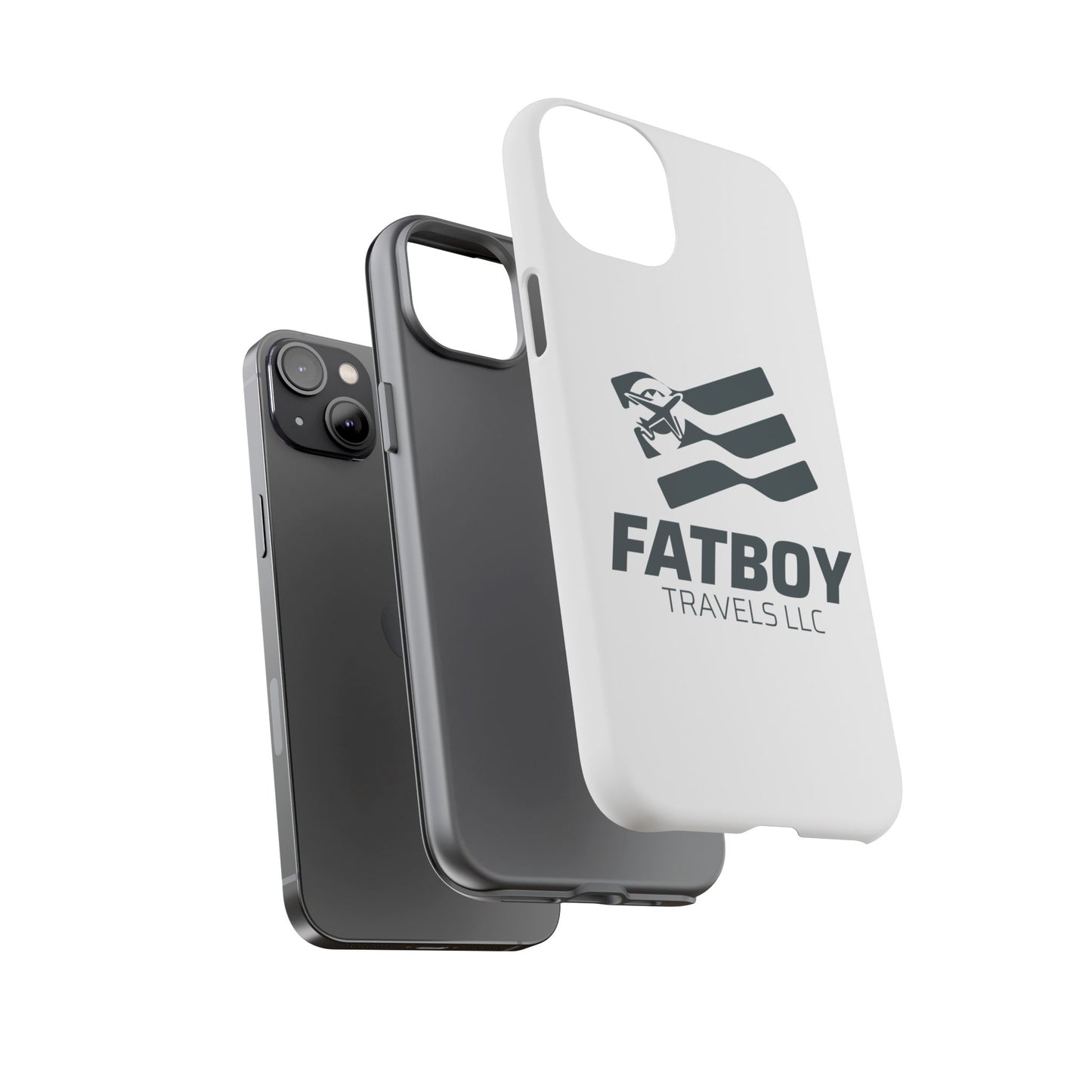 Fatboy Travels Tough Phone Case — Durable Travel-Logo Protective Cover