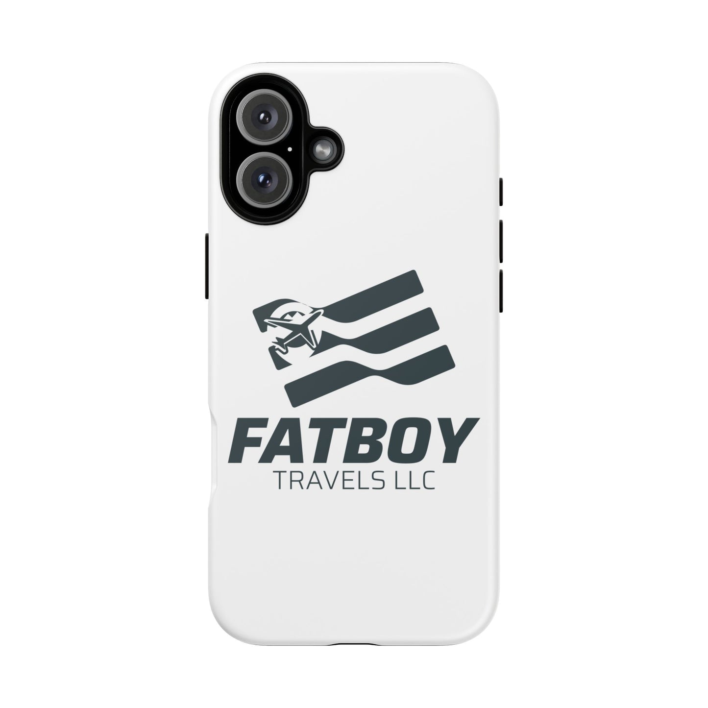 Fatboy Travels Tough Phone Case — Durable Travel-Logo Protective Cover
