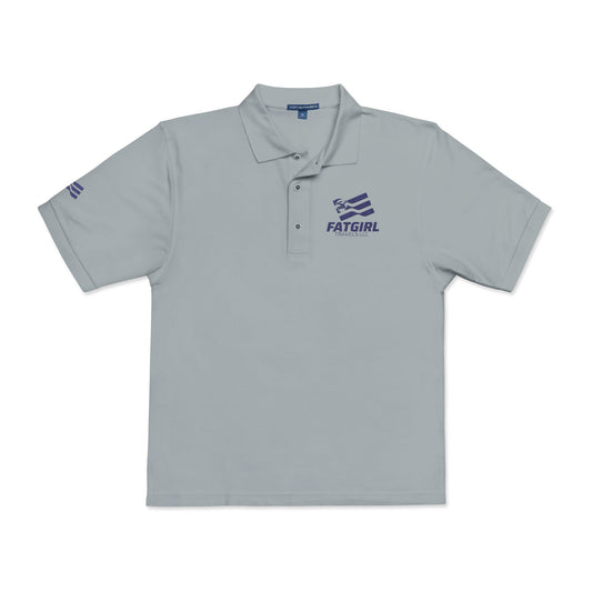 Embroidered 'Fatgirl' Logo Polo Shirt — Casual Branded Work & Team Polo