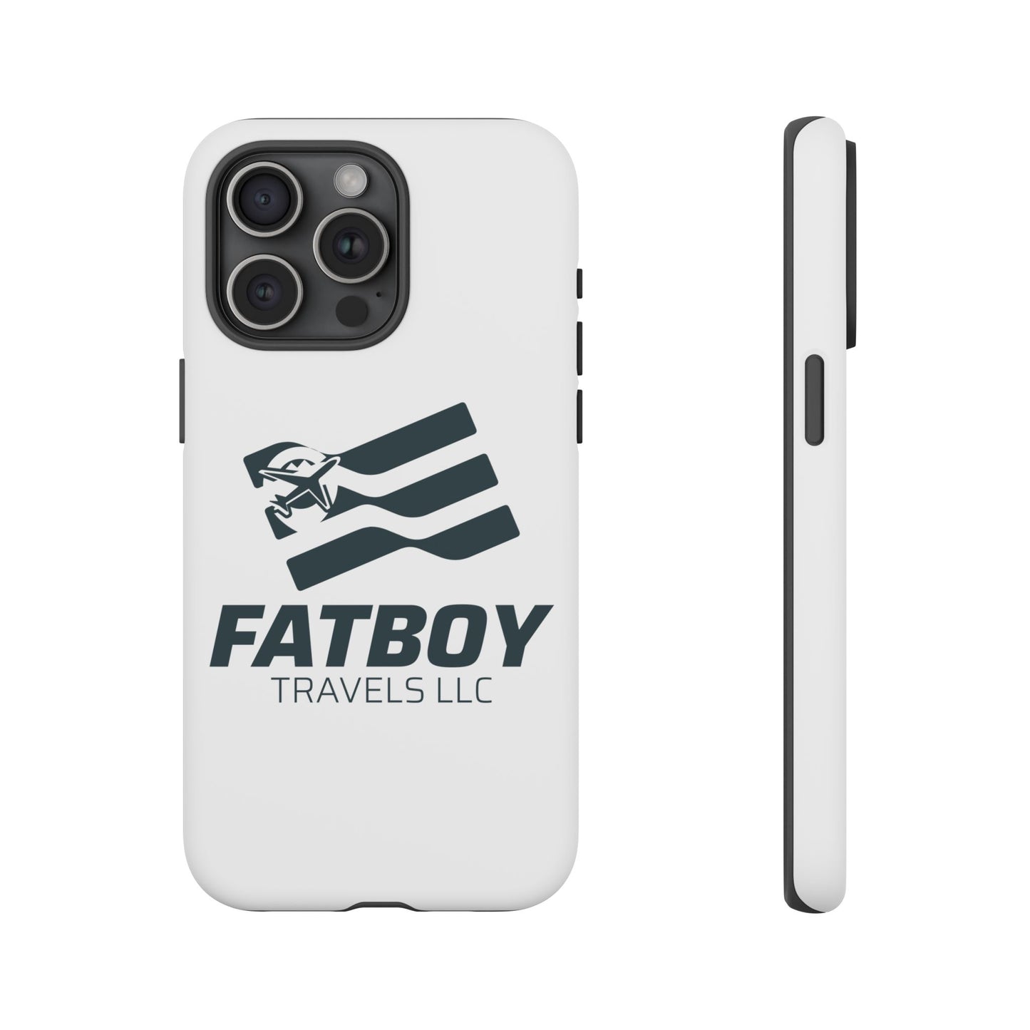 Fatboy Travels Tough Phone Case — Durable Travel-Logo Protective Cover
