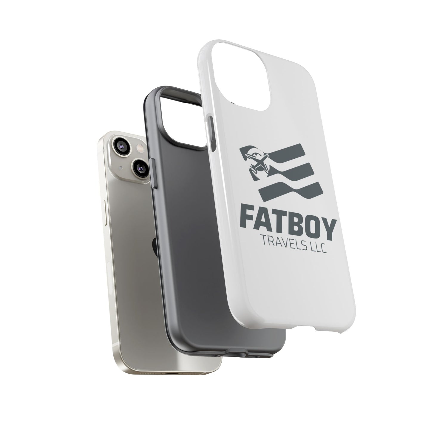 Fatboy Travels Tough Phone Case — Durable Travel-Logo Protective Cover