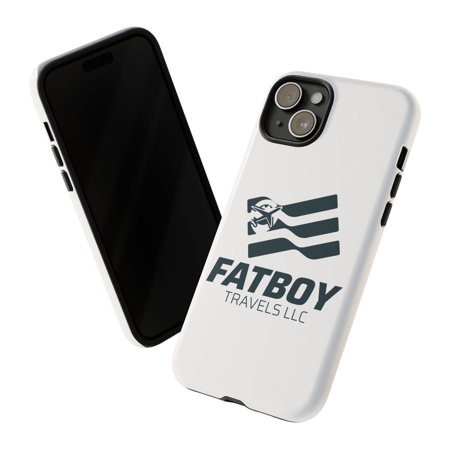 Fatboy Travels Tough Phone Case — Durable Travel-Logo Protective Cover