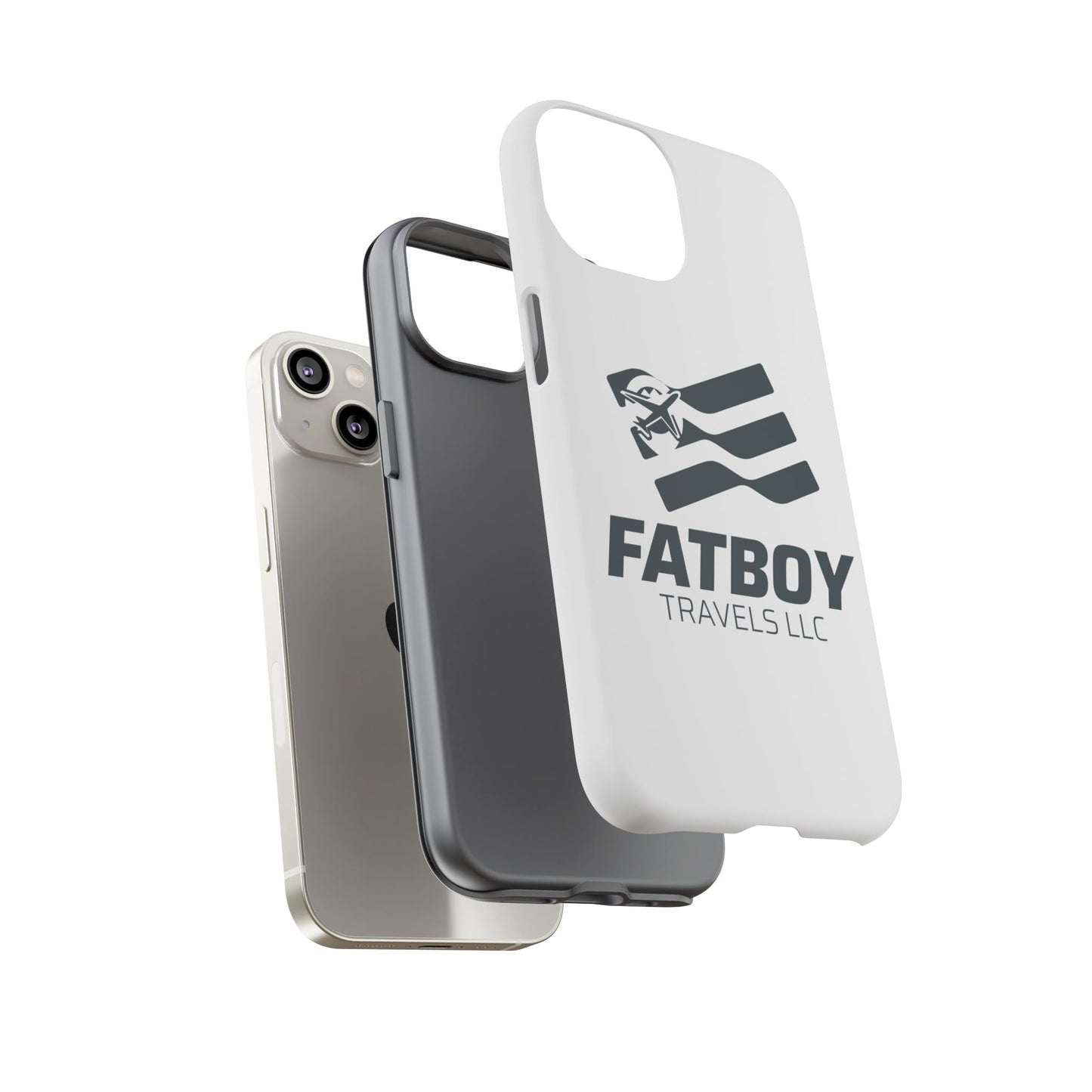 Fatboy Travels Tough Phone Case — Durable Travel-Logo Protective Cover