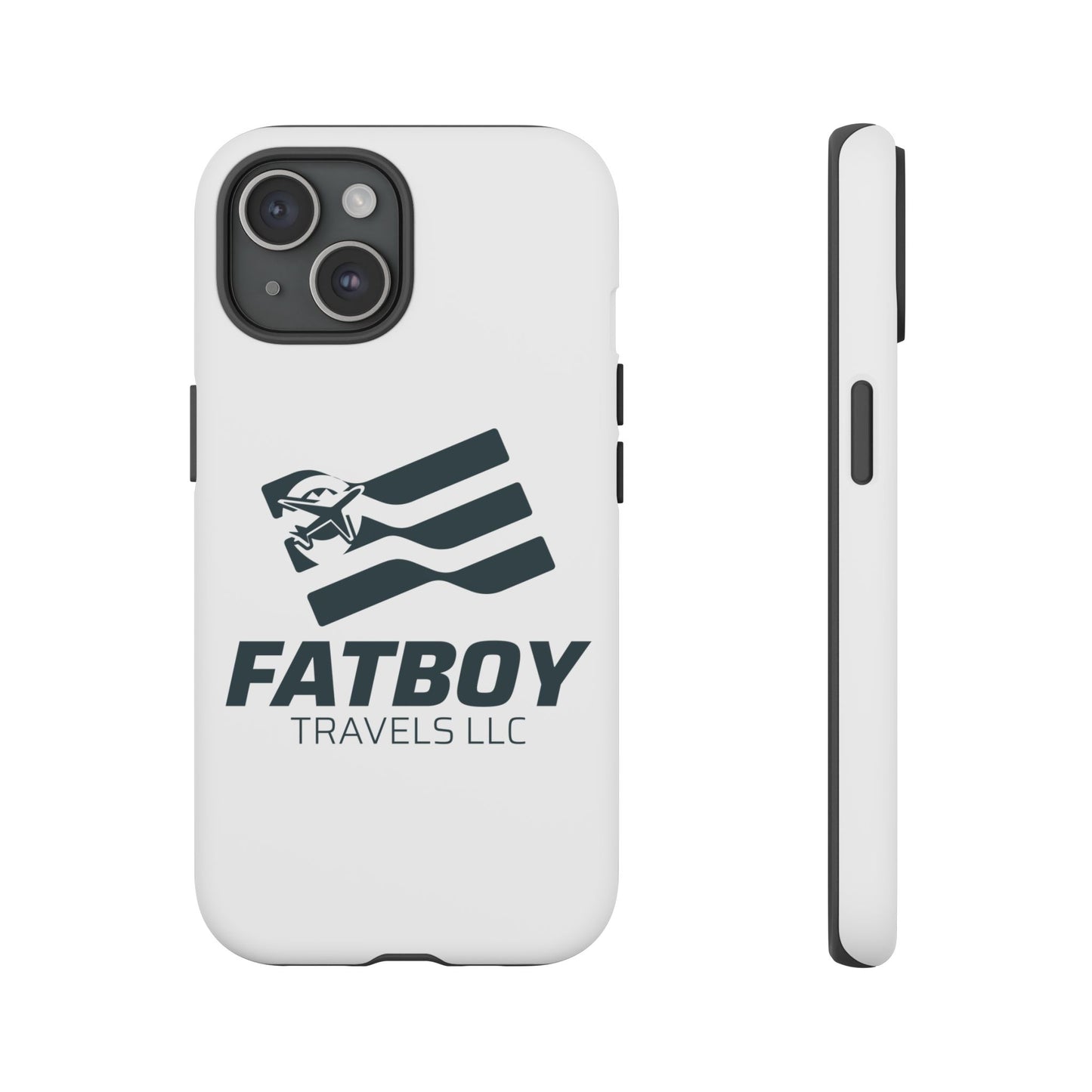 Fatboy Travels Tough Phone Case — Durable Travel-Logo Protective Cover