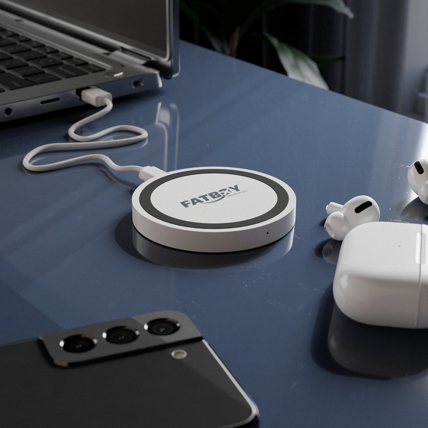 Wireless Charging Pad — FATBOY Travels Branded Qi Charger